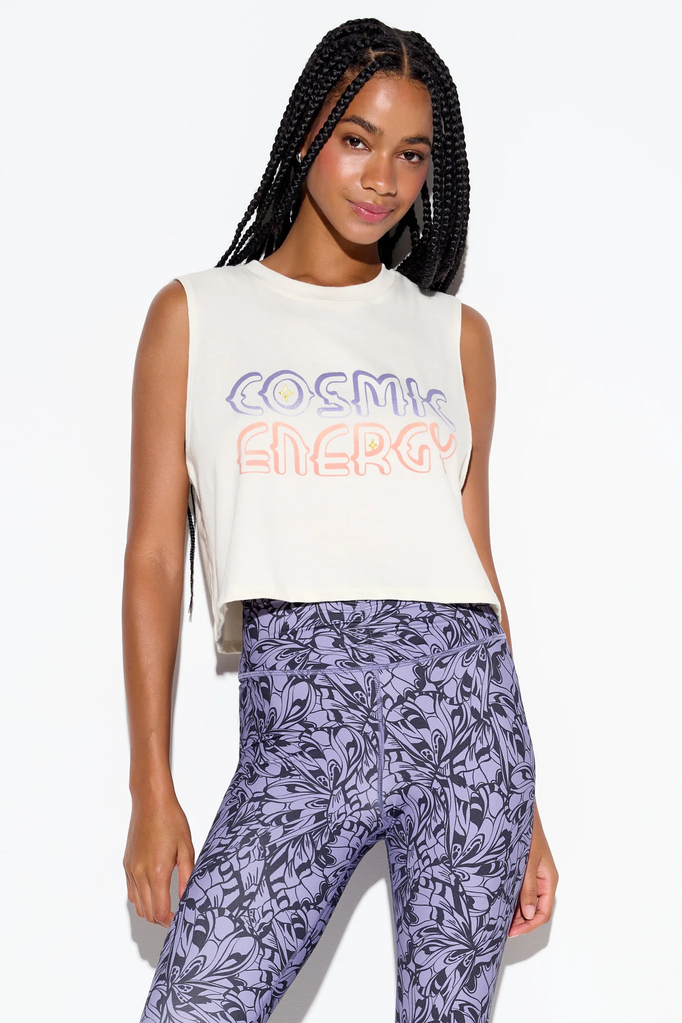 Cosmic Energy Spirit Crop Tank - Image 3