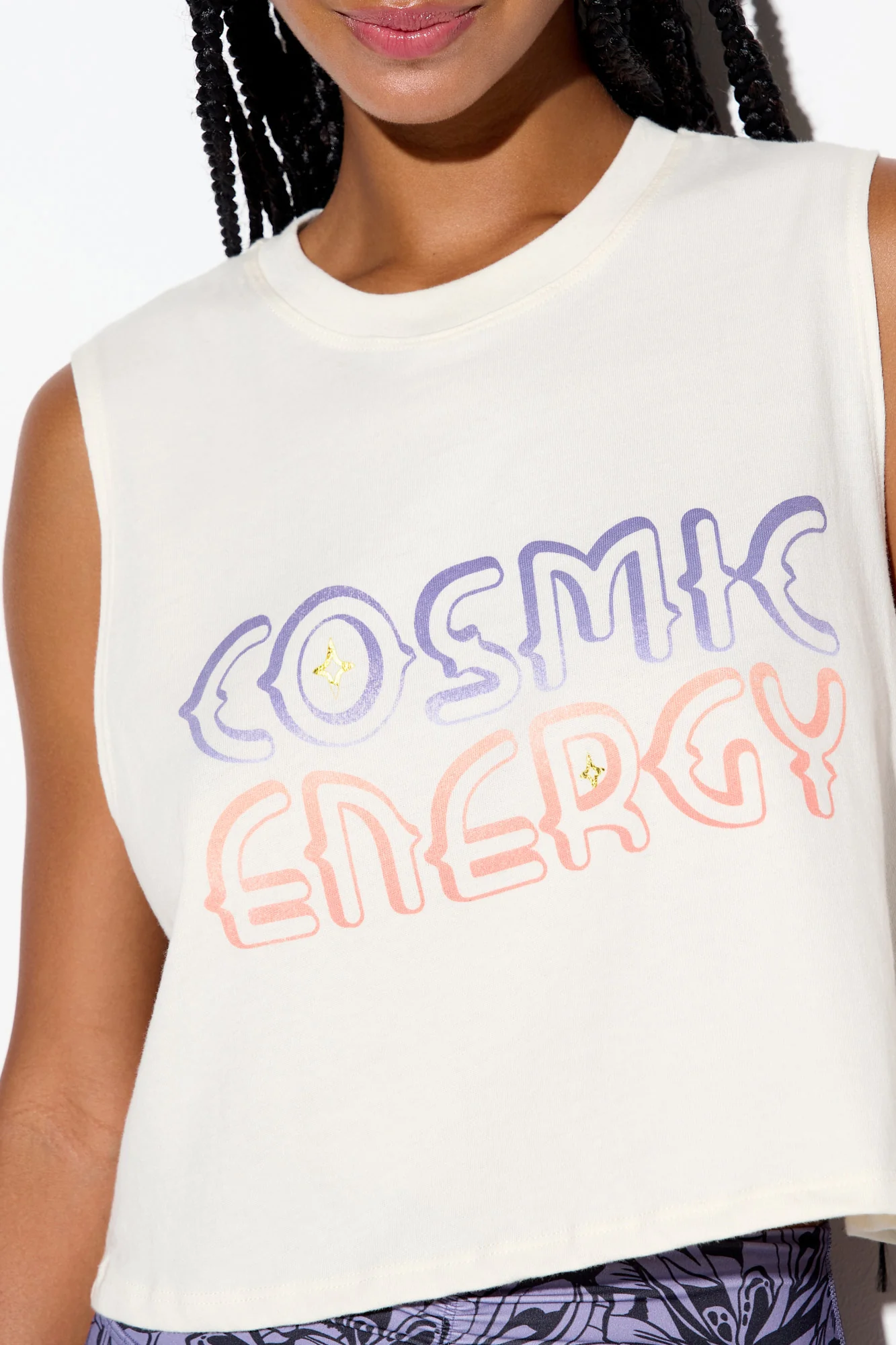 Cosmic Energy Spirit Crop Tank - Image 6