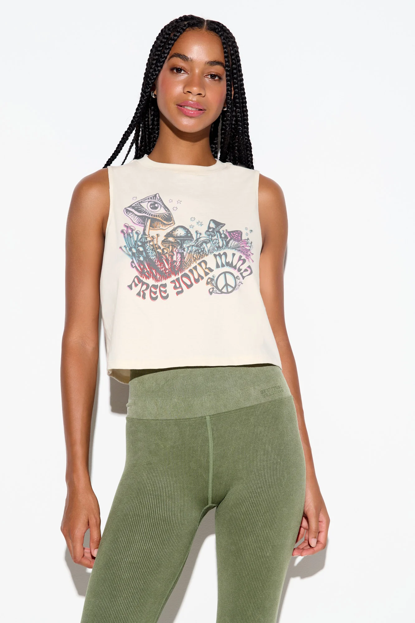 Free Mind Spirit Crop Tank - Image 2