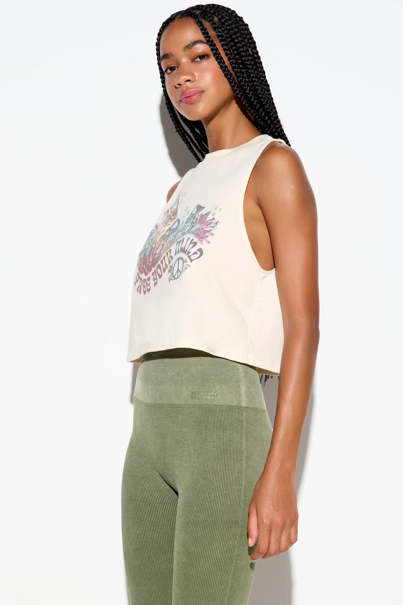 Free Mind Spirit Crop Tank - Image 4