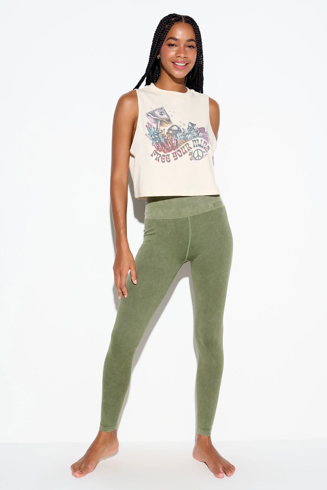 Free Mind Spirit Crop Tank - Image 6