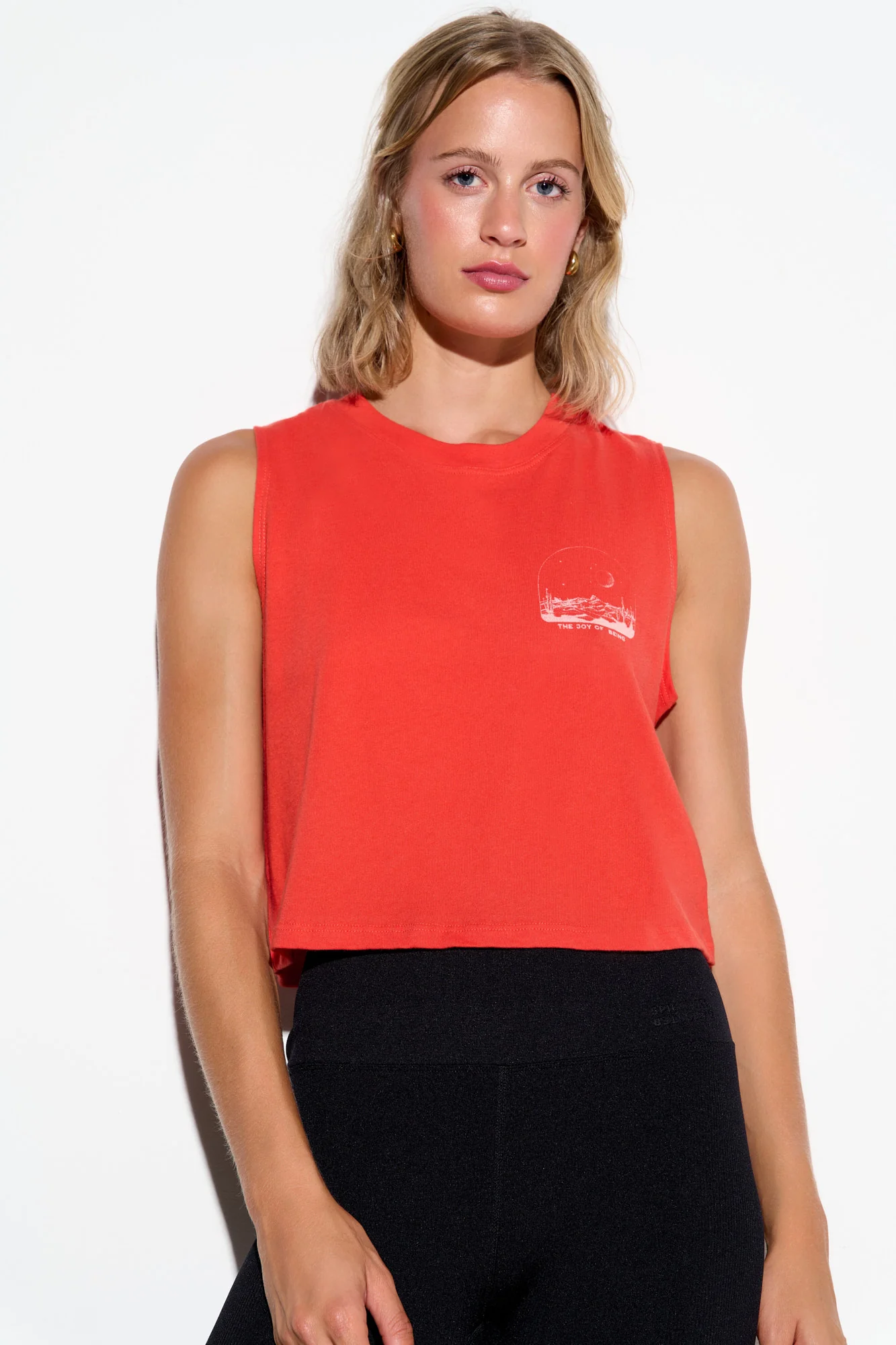 Joy Spirit Crop Tank - Image 3