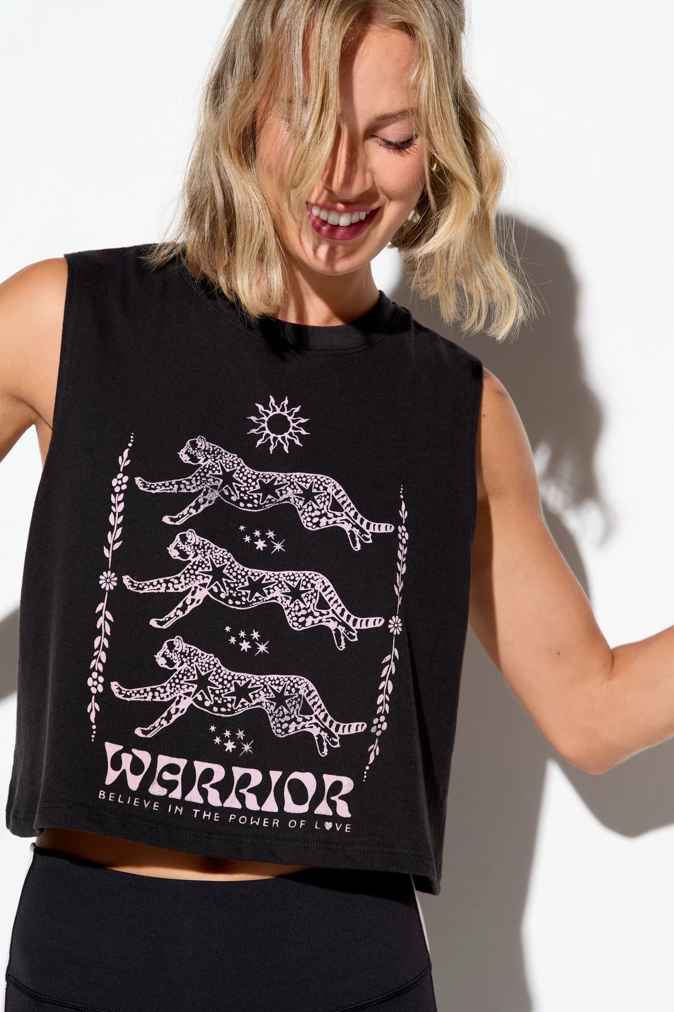 Warrior Love Spirit Crop Tank - Image 4