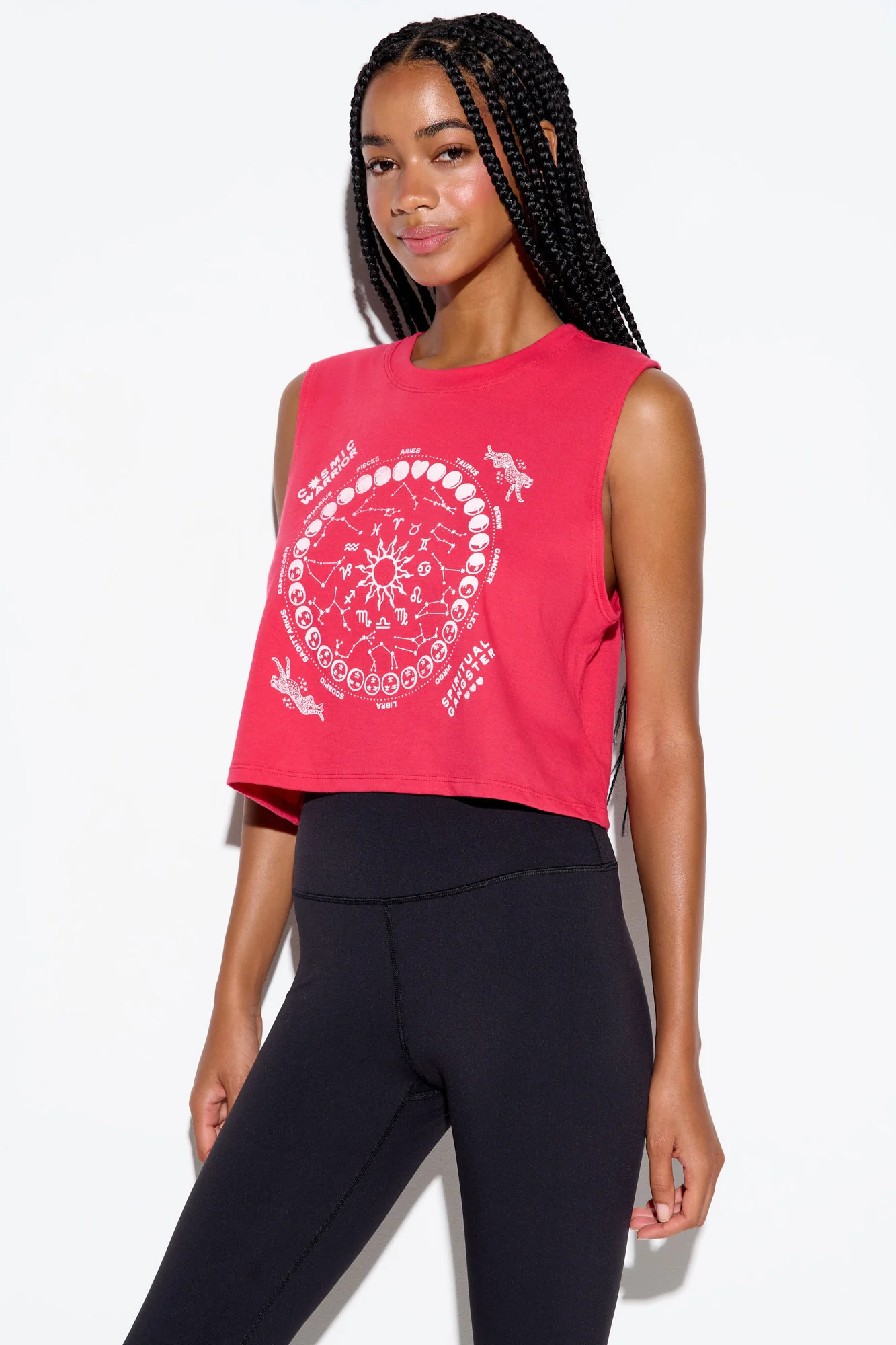 Zodiac Energy Spirit Crop Tank - Image 3