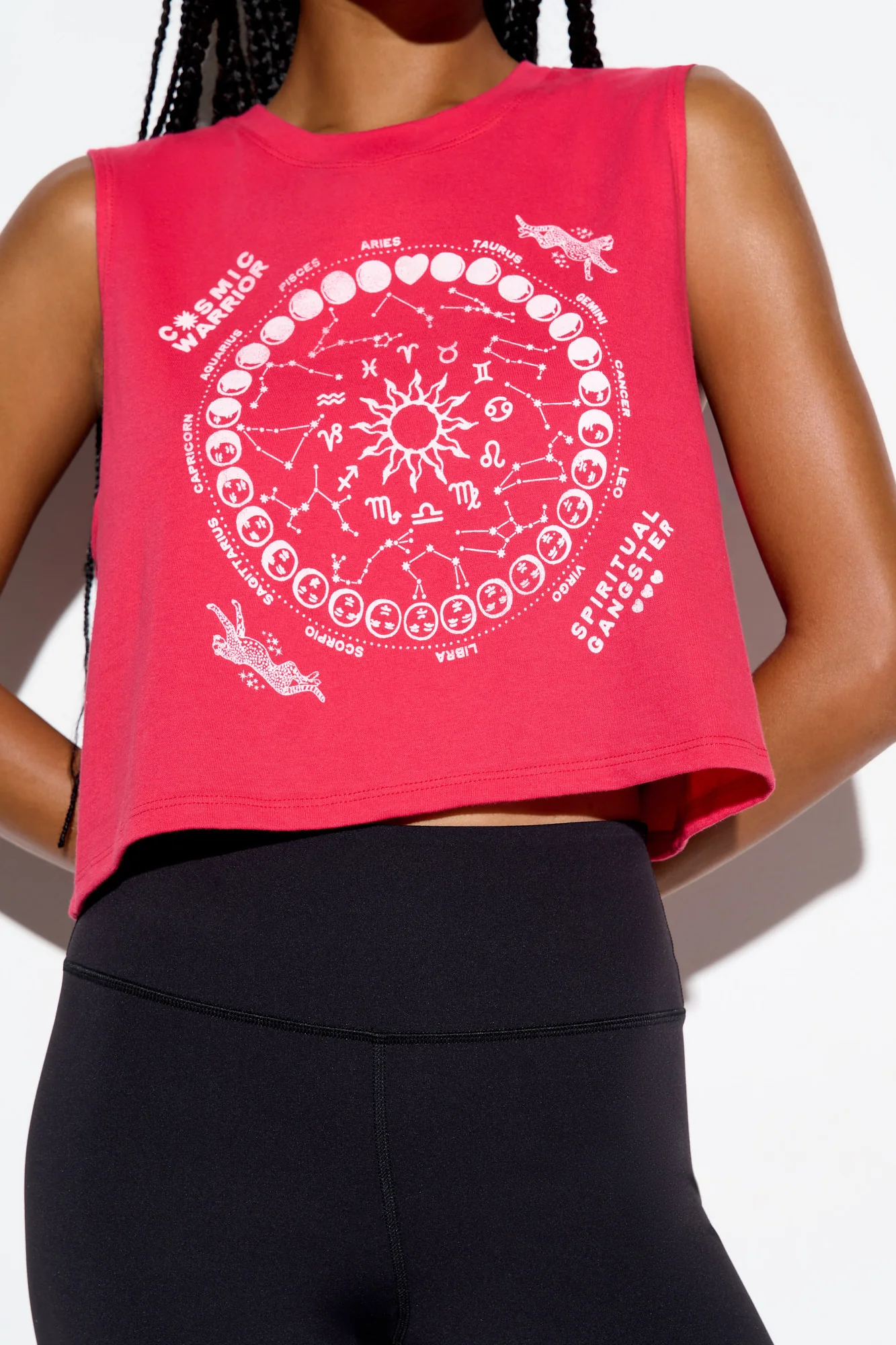 Zodiac Energy Spirit Crop Tank - Image 4