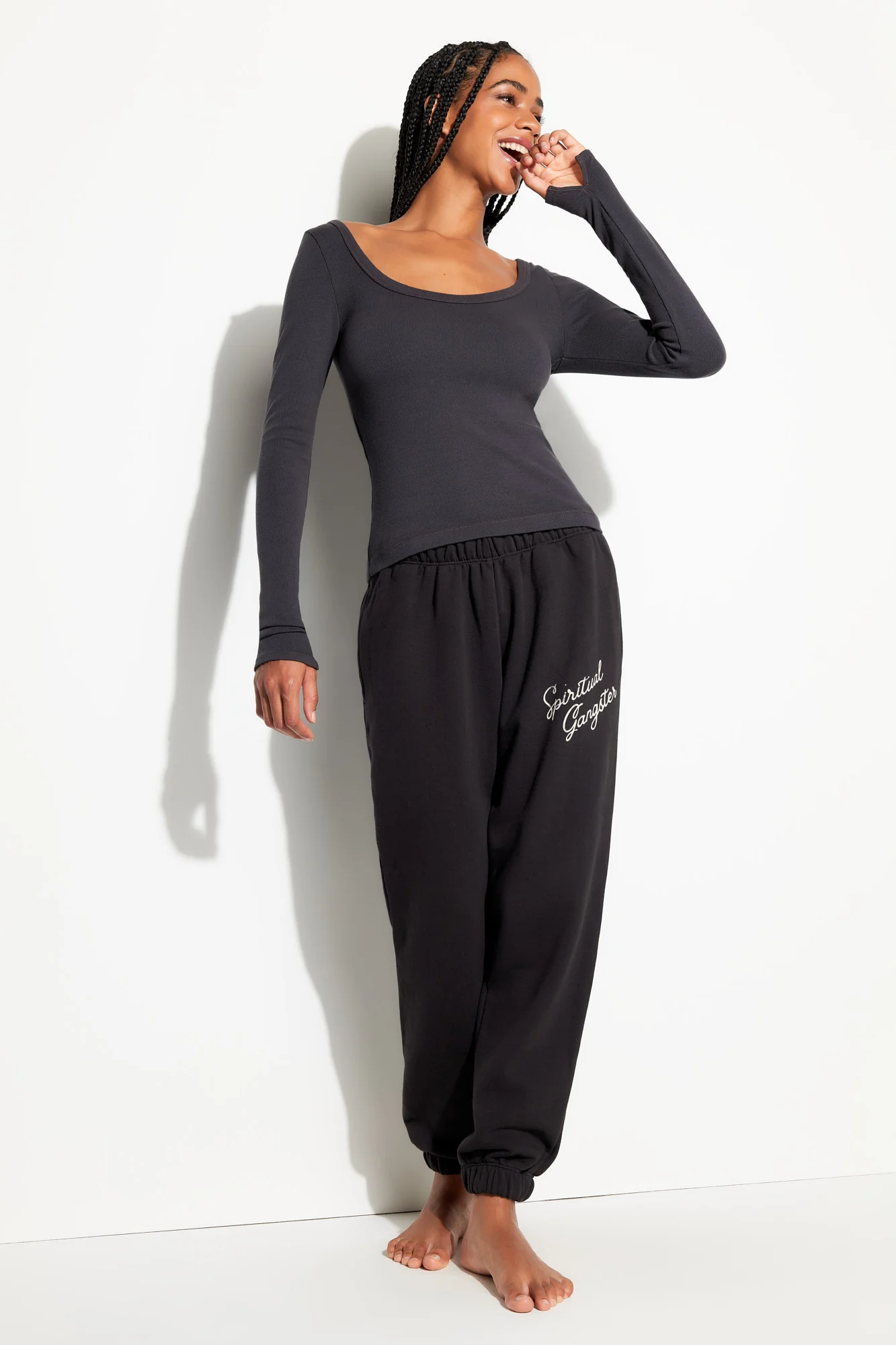 Chrissie Rib L/S Top - Image 4