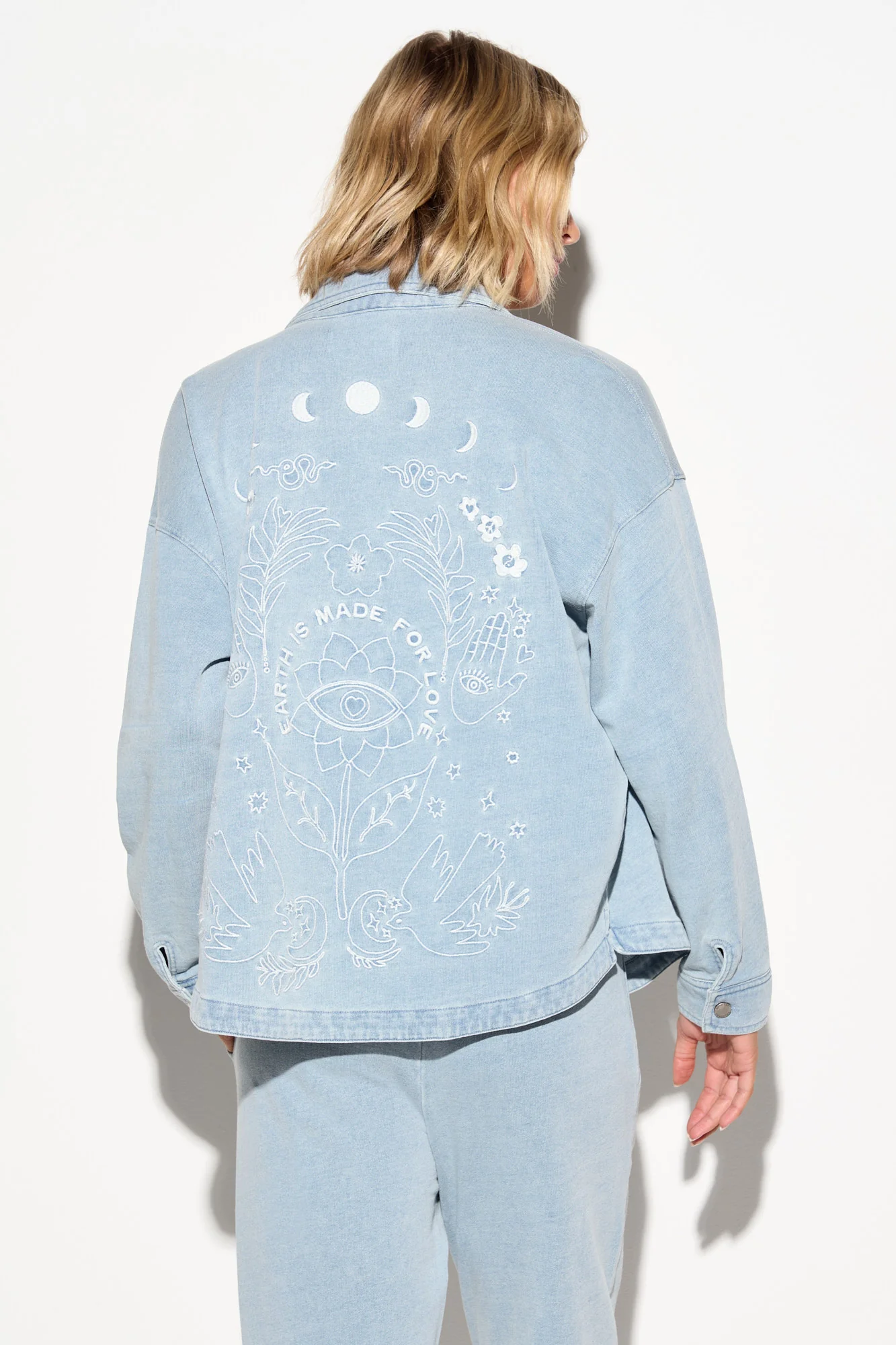 Eye Bloom Sunny Button Down - Image 4