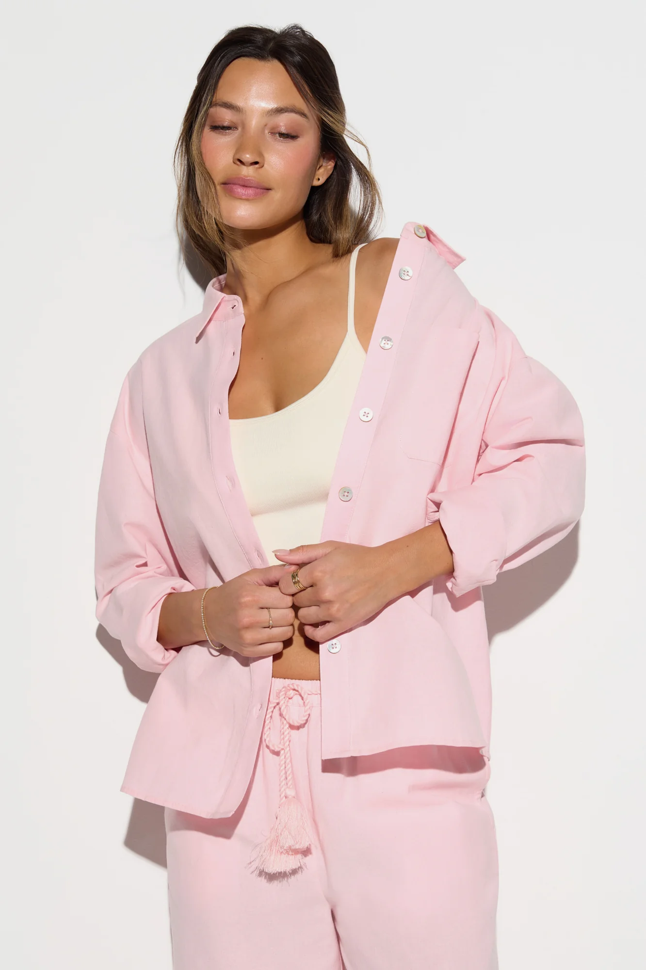Echo Linen Button Down Shirt - Image 7