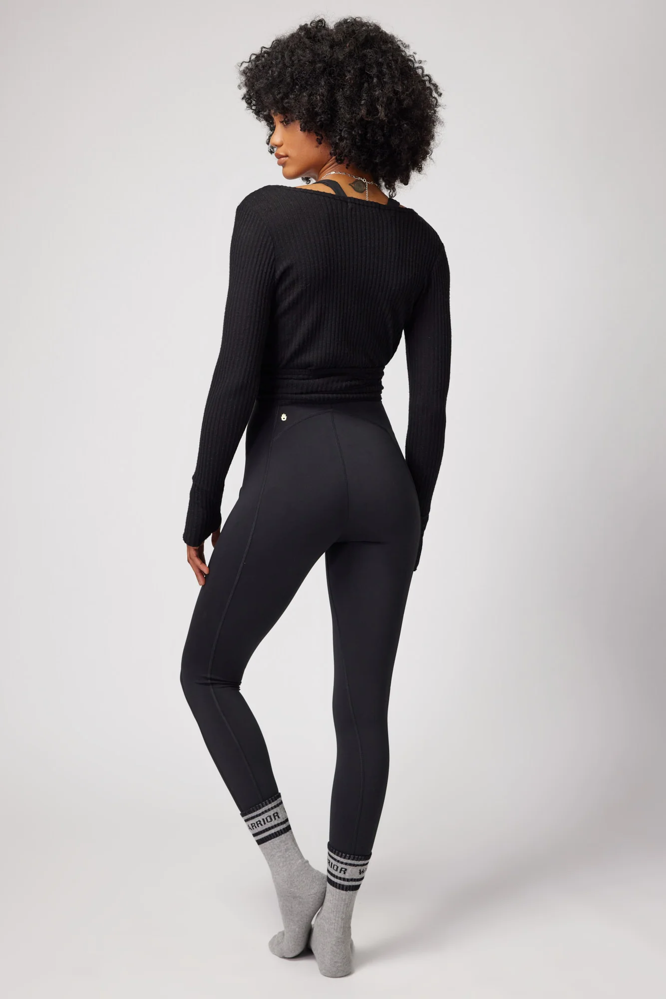 Harmony Rib Wrap Sweater - Image 6