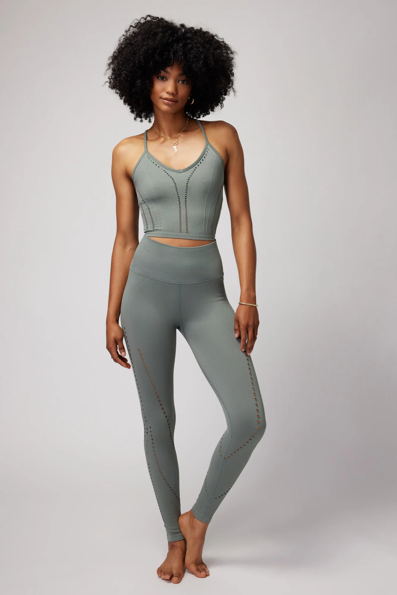 Thea Seamless Crop Tank - Image 4