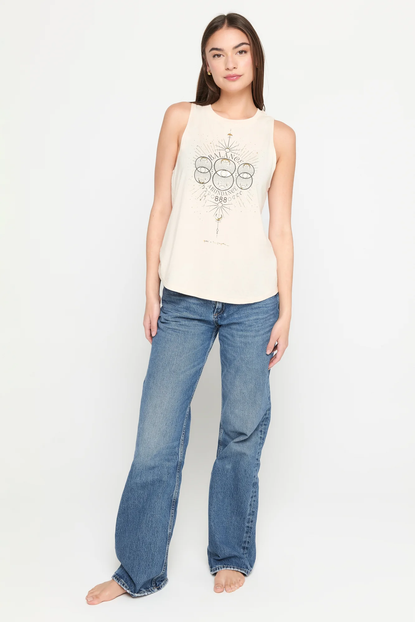 888 Balance Jade Muscle Tank - Image 6