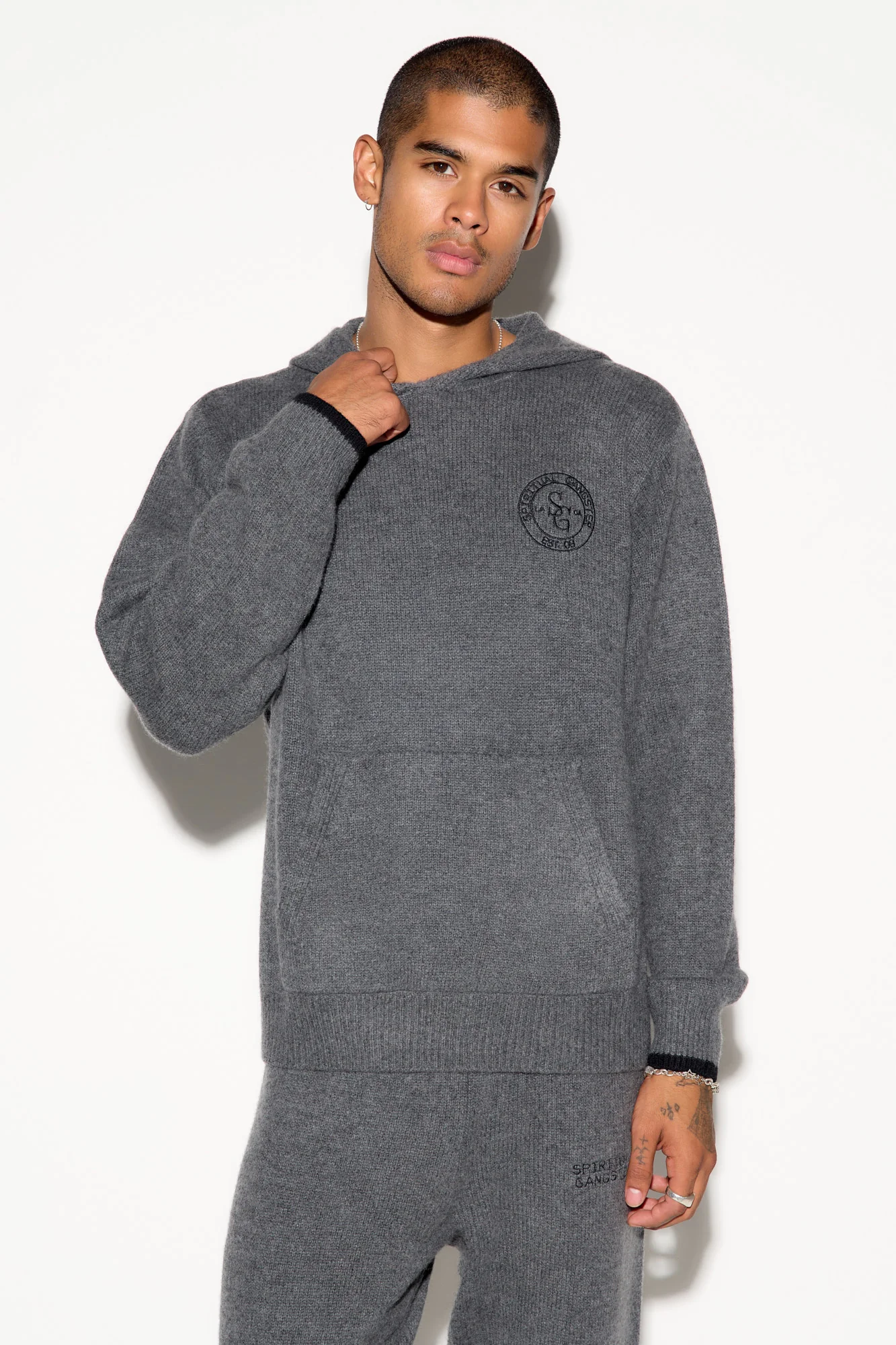 SG Tahoe Men's Cashmere Wool Hoodie - Image 4