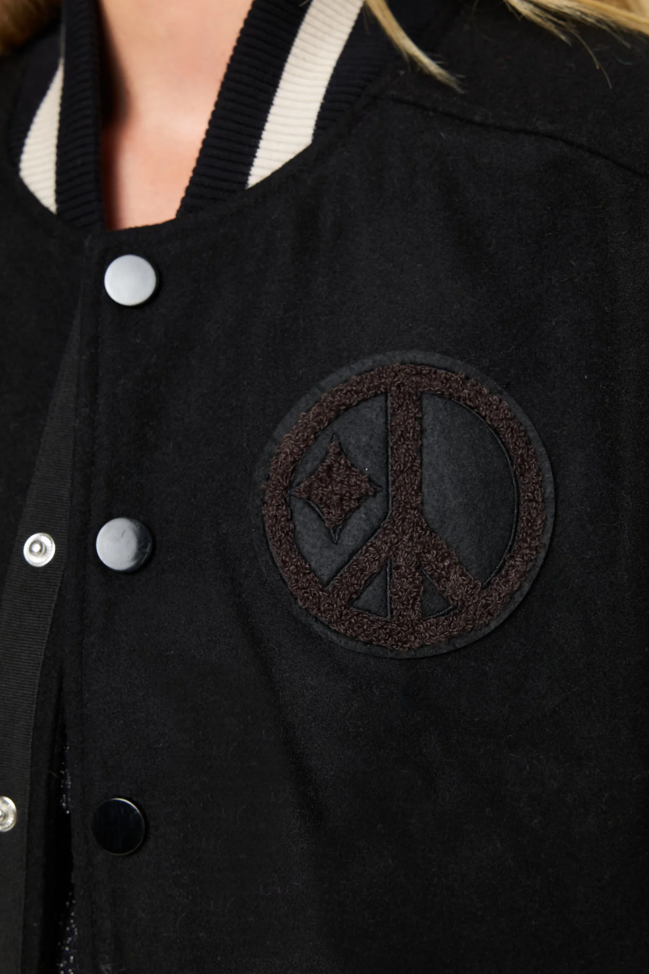 Peace Star Varsity Jacket - Image 6