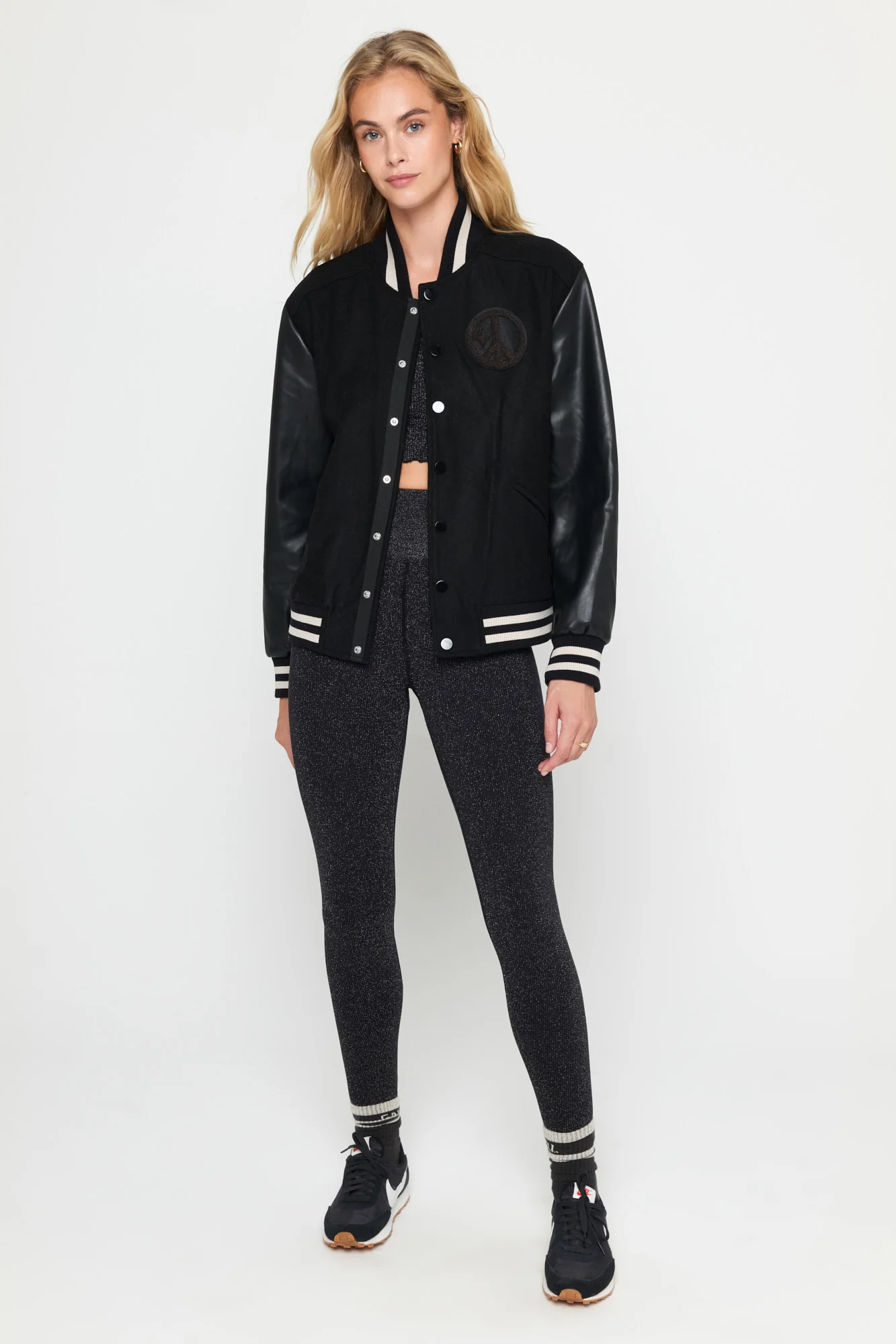 Peace Star Varsity Jacket - Image 8