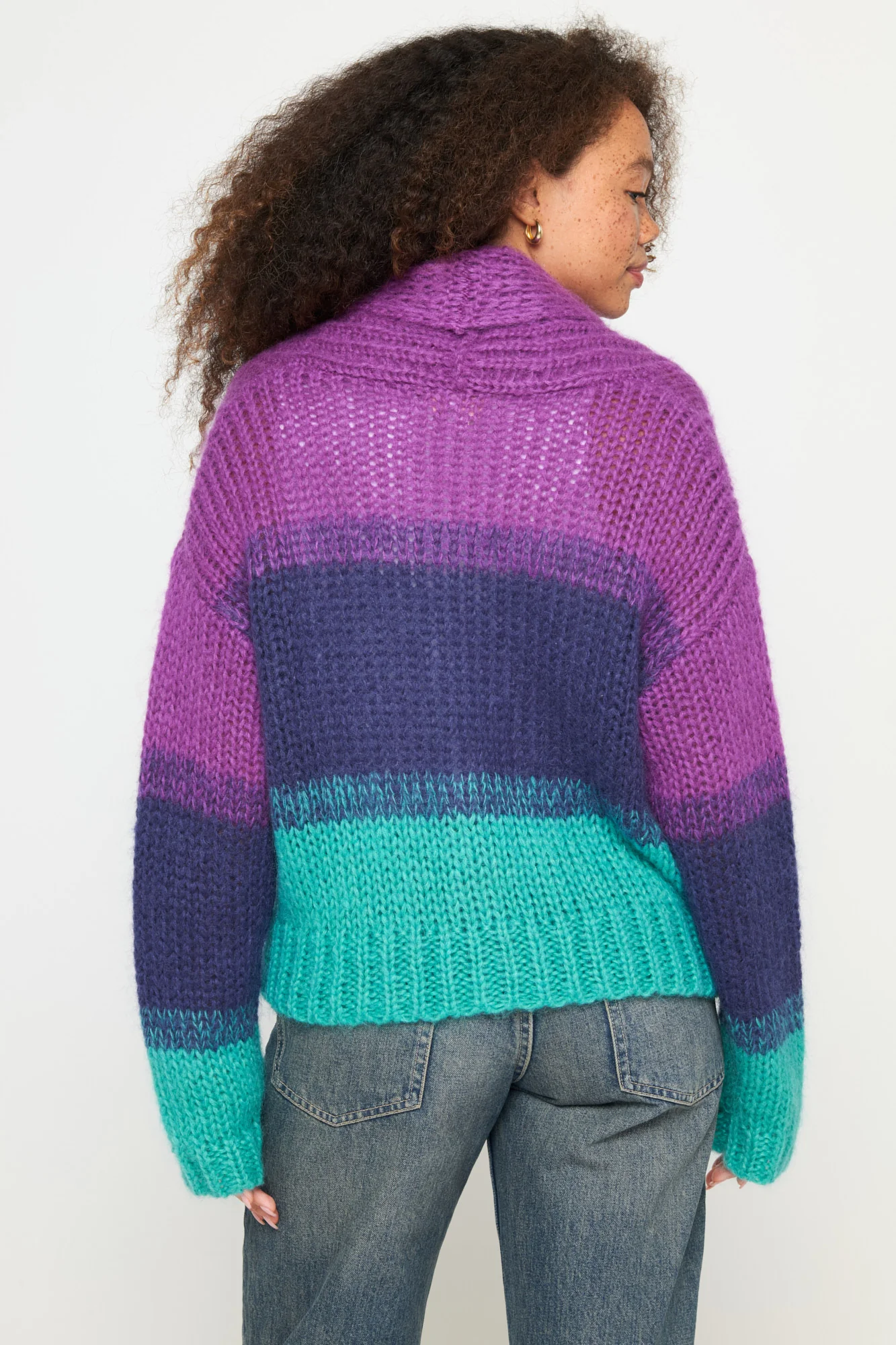 Royce Stripe Cardigan - Image 3