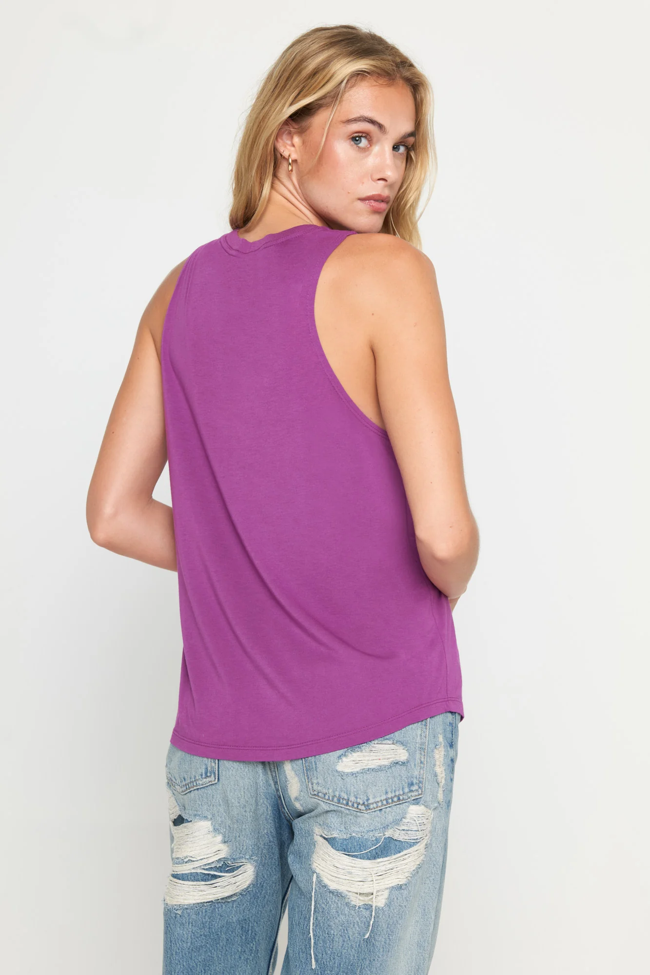 Wild Moon Jade Muscle Tank - Image 2