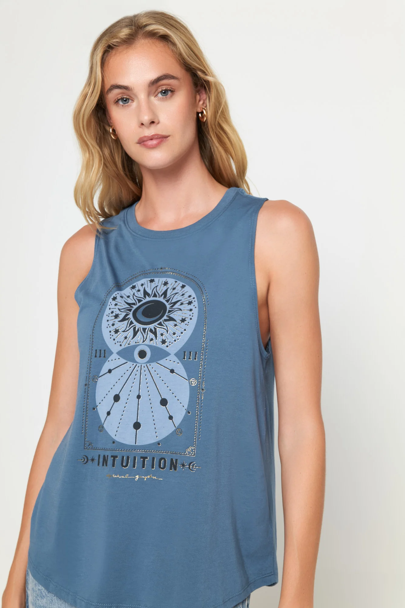 Intuition Jade Muscle Tank - Image 4