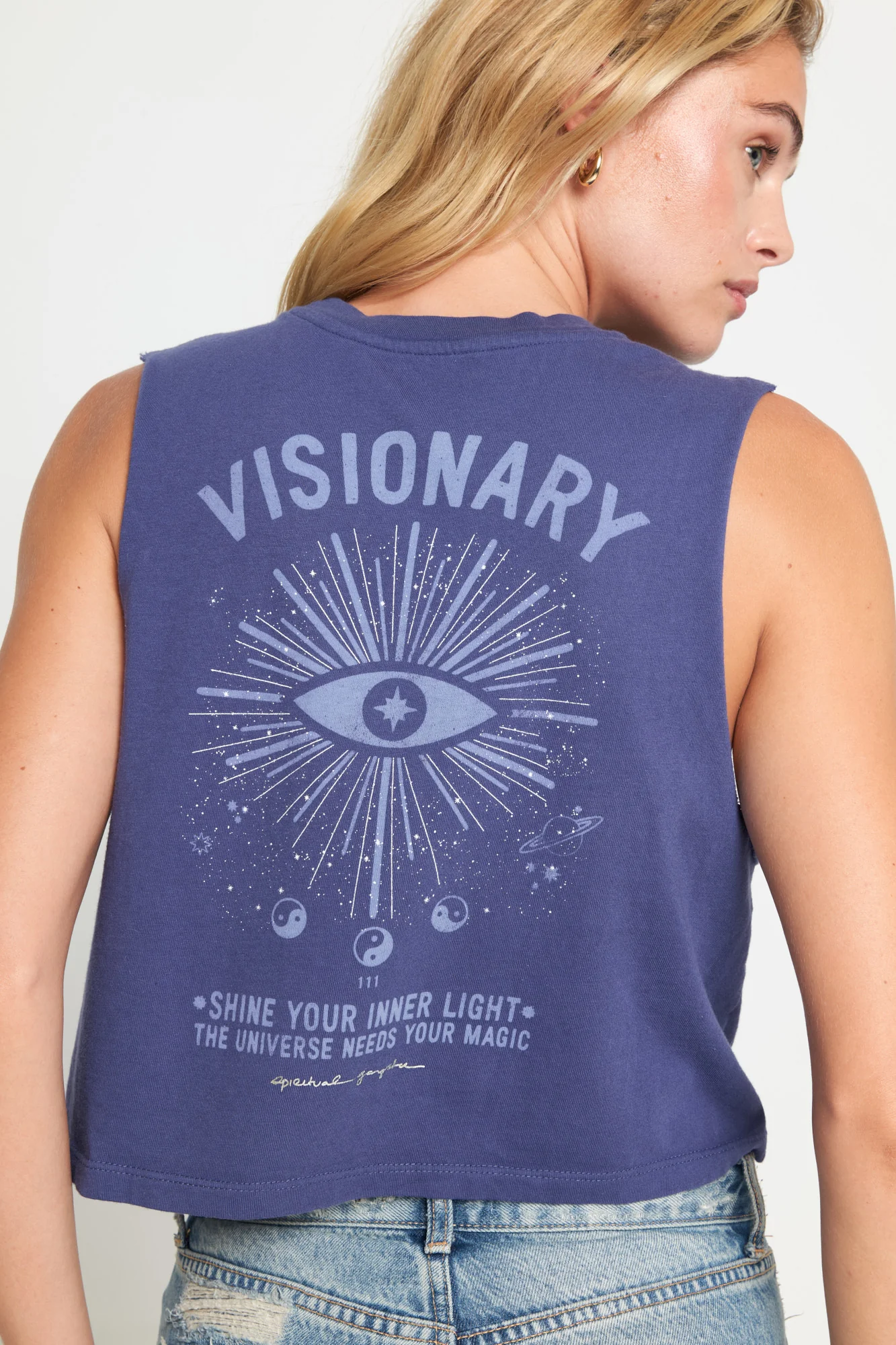 Visionary Eye Callie Crop Tank - Image 3