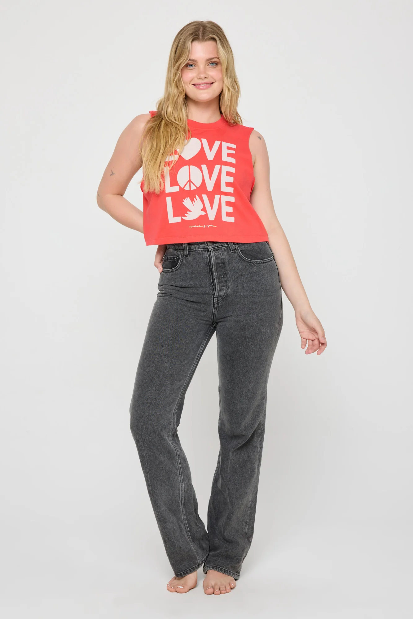 Love Shine Callie Crop Tank - Image 4