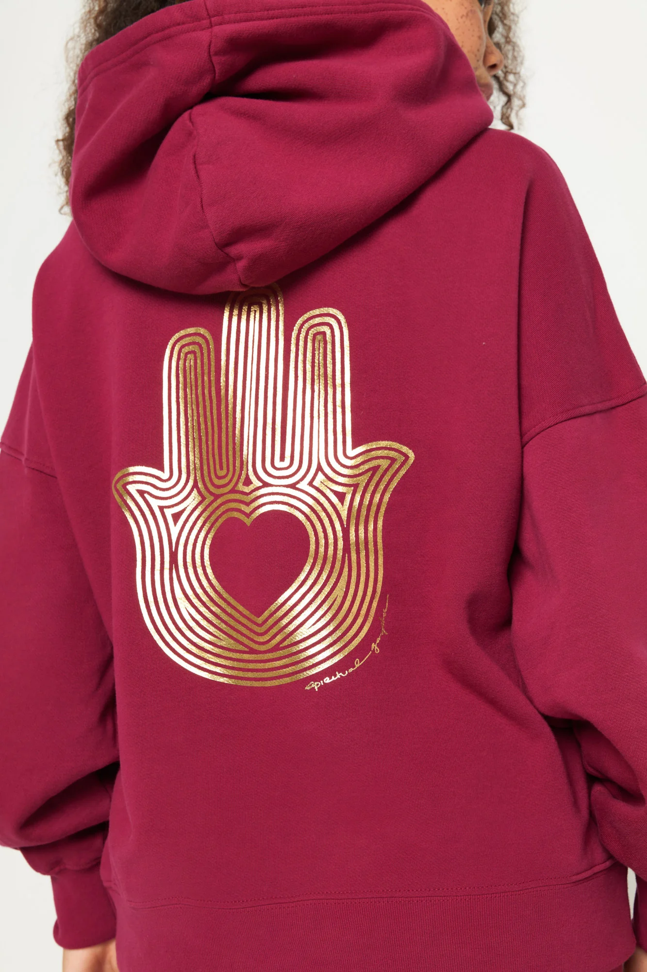 Radiant Hamsa Easy Hoodie - Image 7