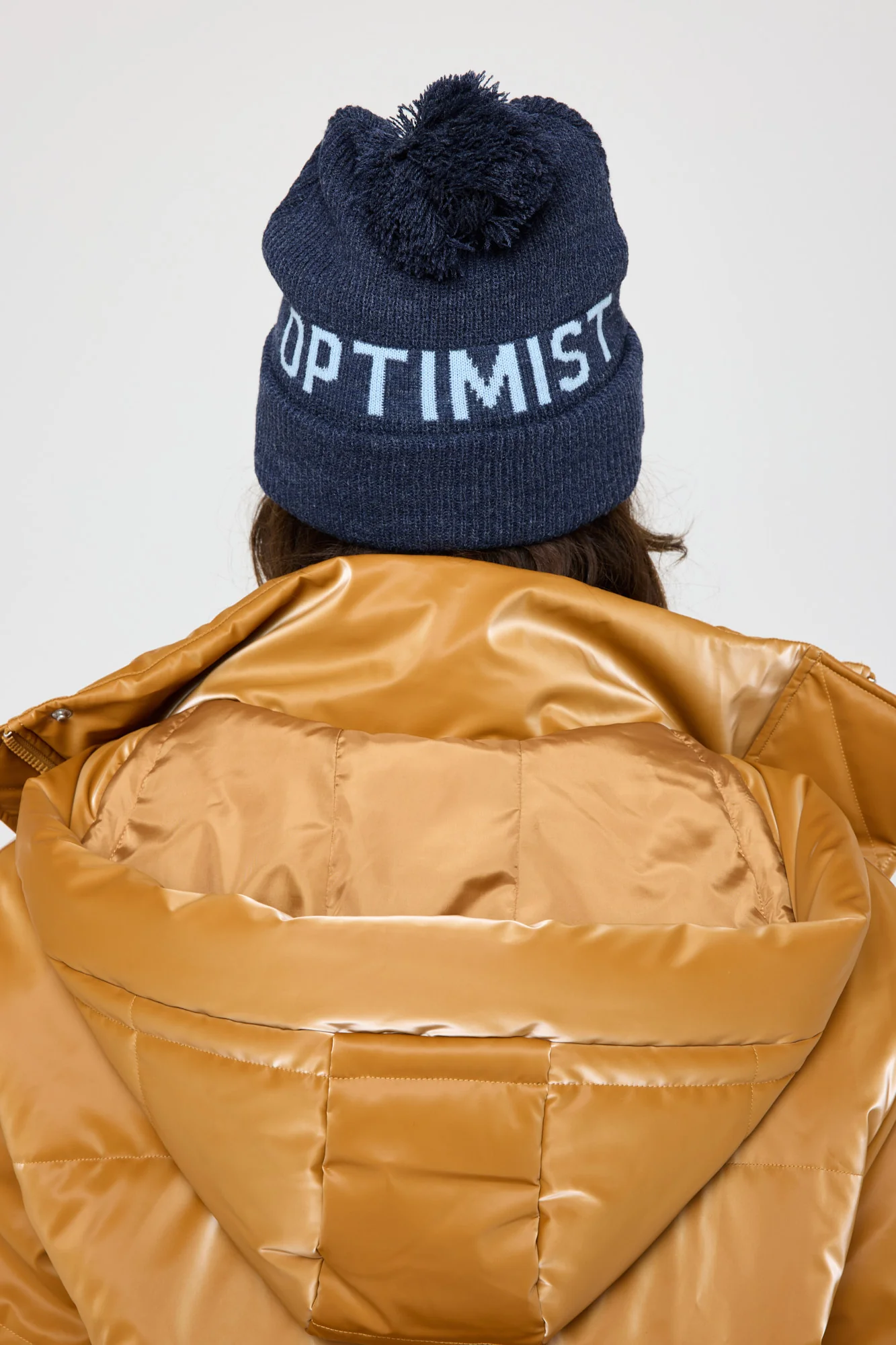 Eternal Optimist Pompom Beanie - Image 4