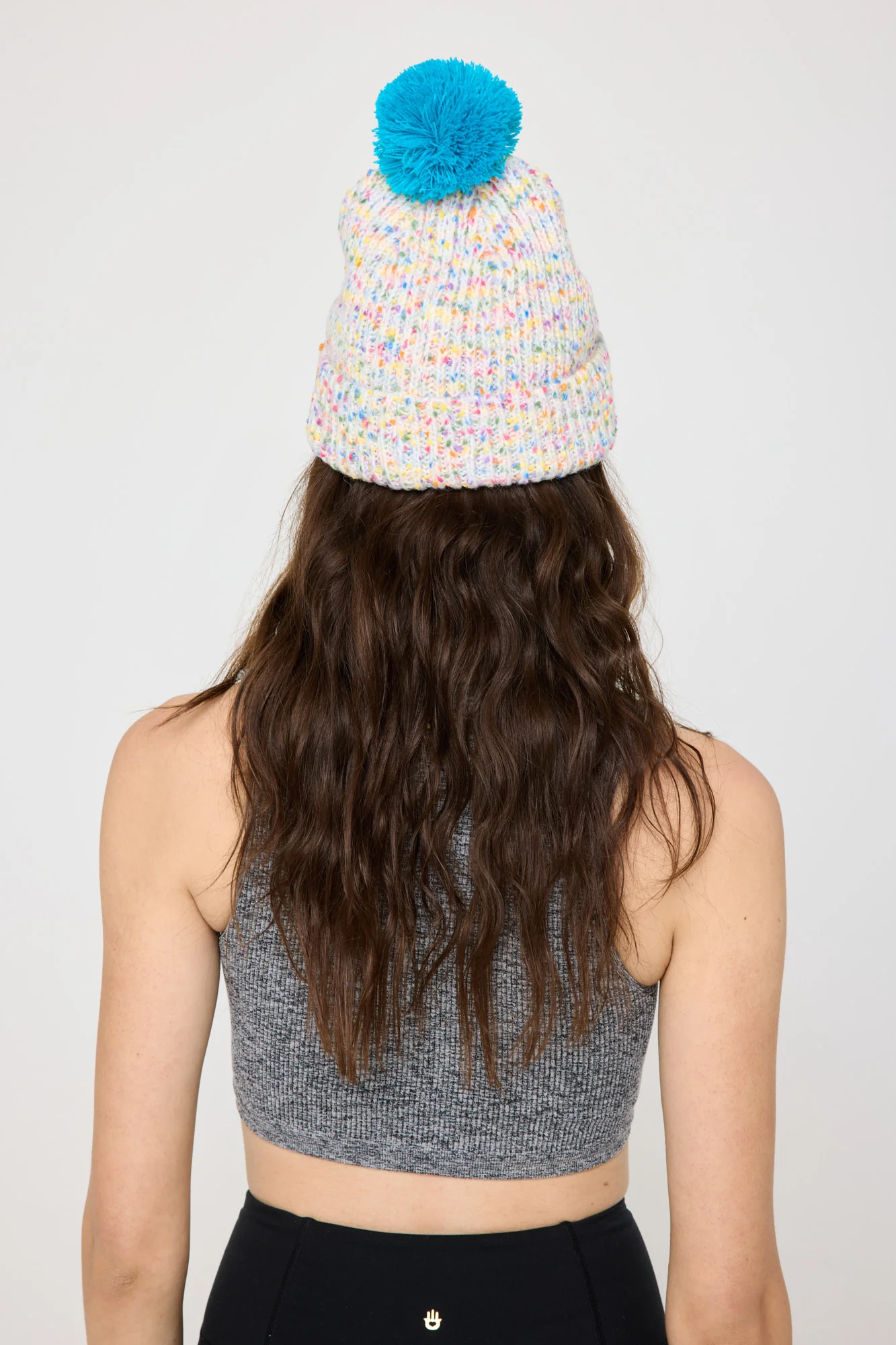 Peace Pompom Beanie - Image 3