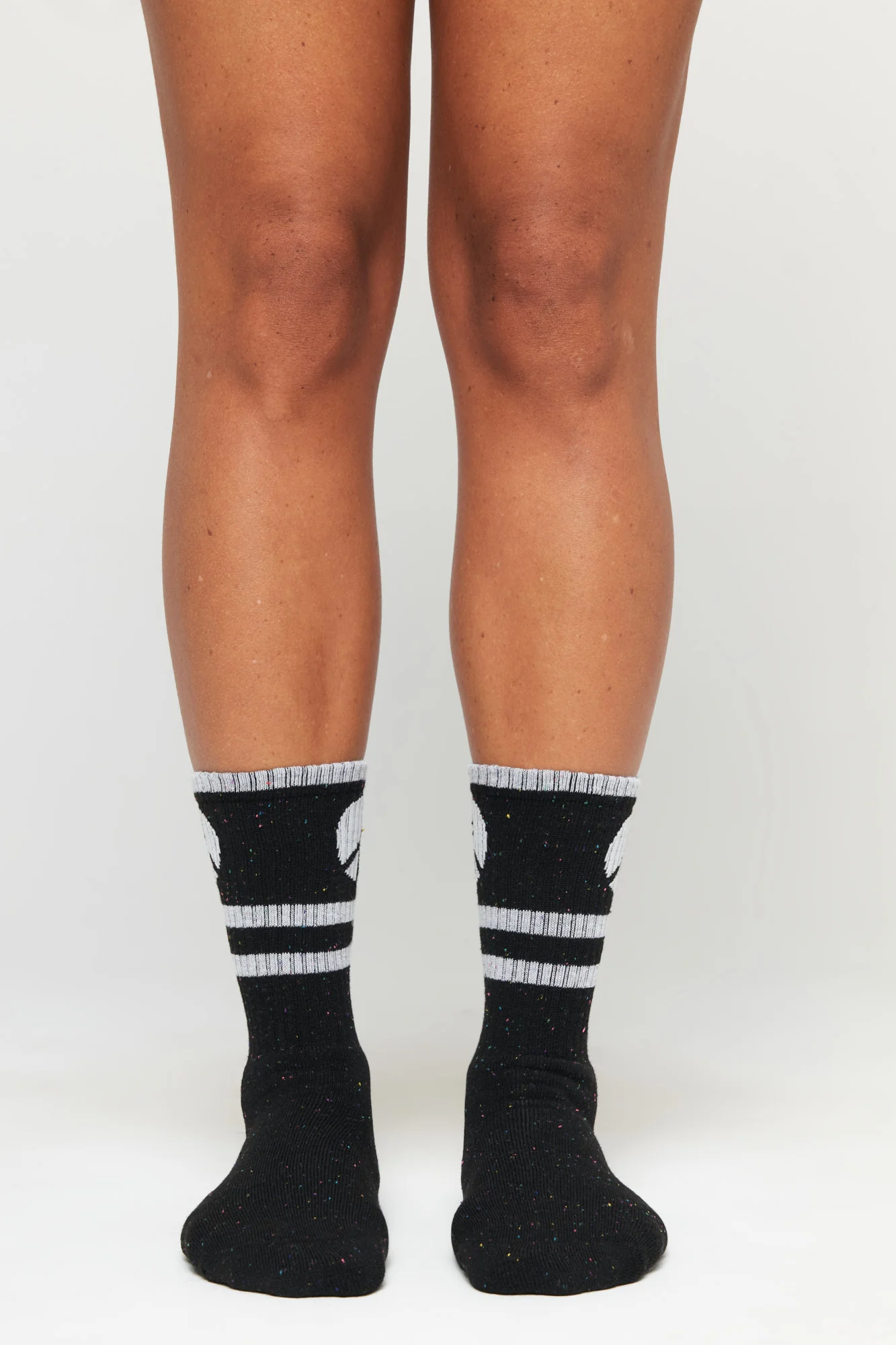 Peace Stripe Crew Sock - Image 4