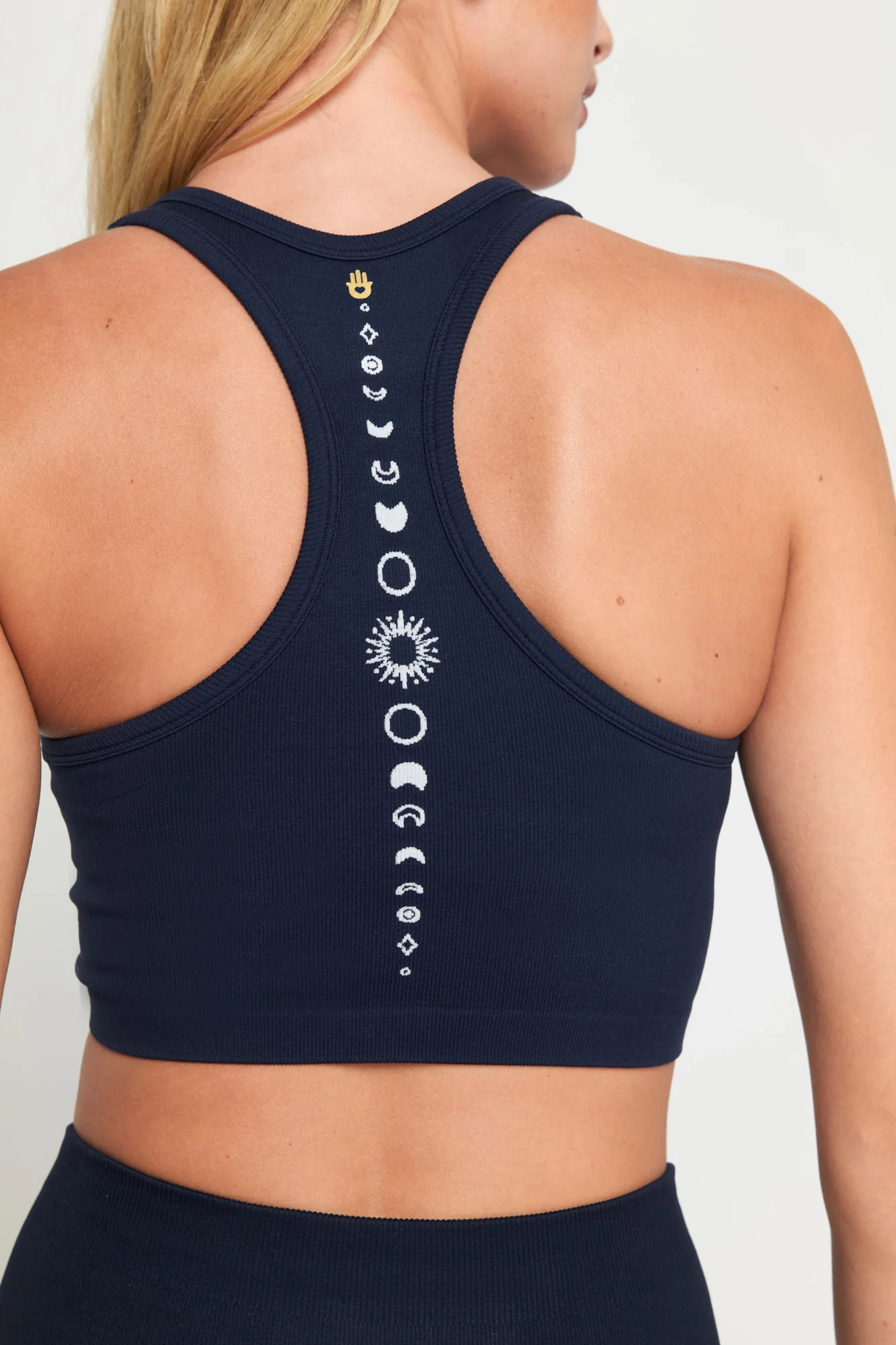 Golden Icon Jacquard Crop Tank - Image 7