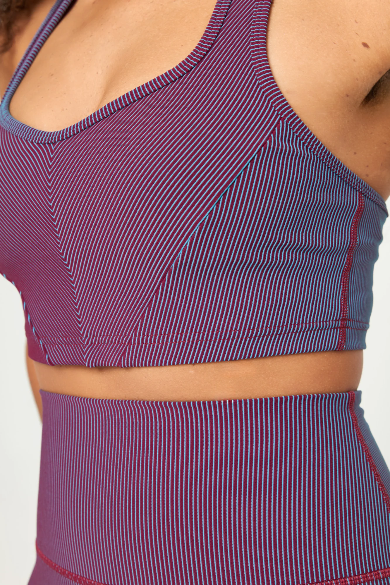 Norah 2-Tone Longline Bra - Image 6