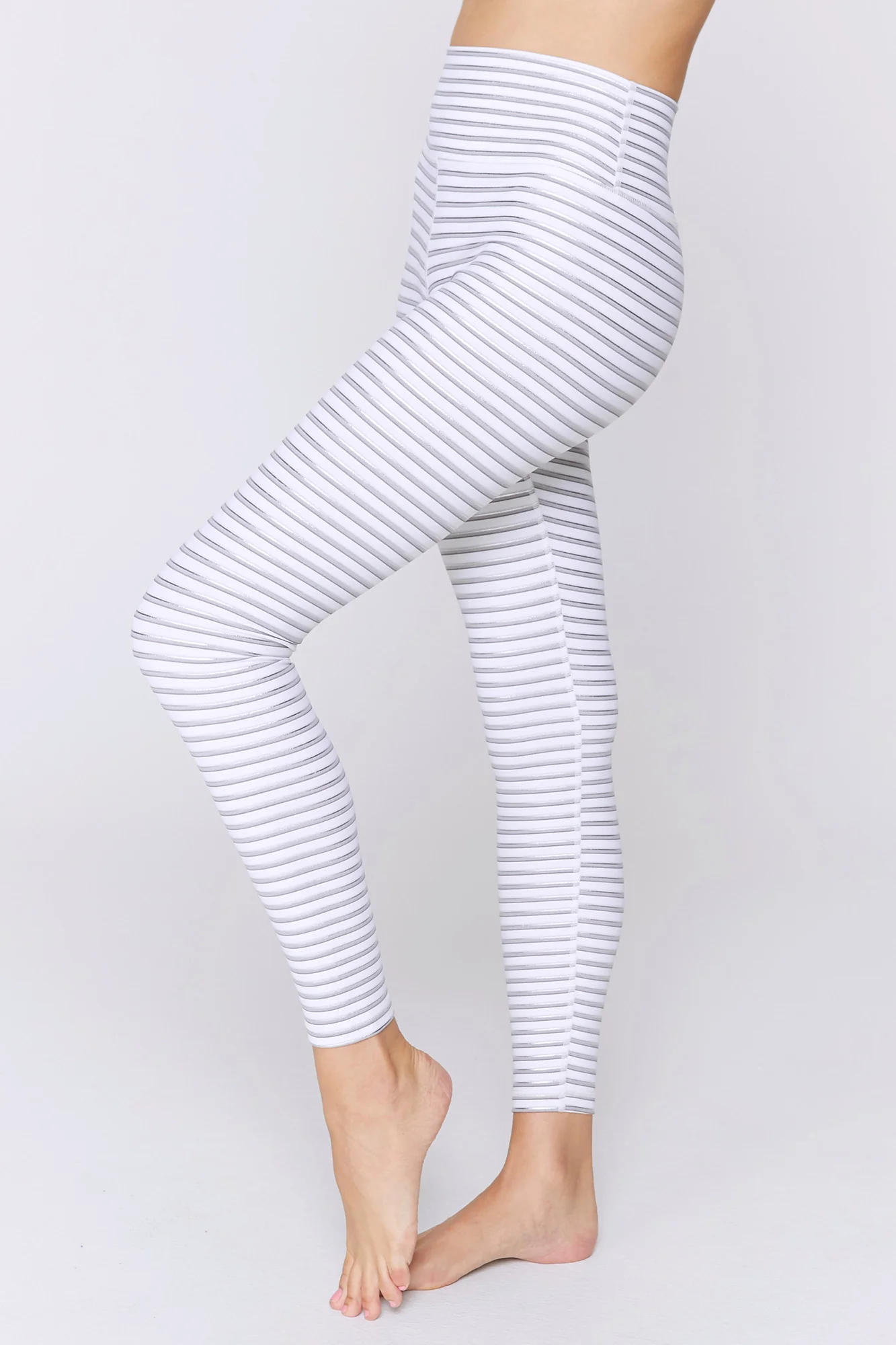 Striped High Waist Legging - Image 2