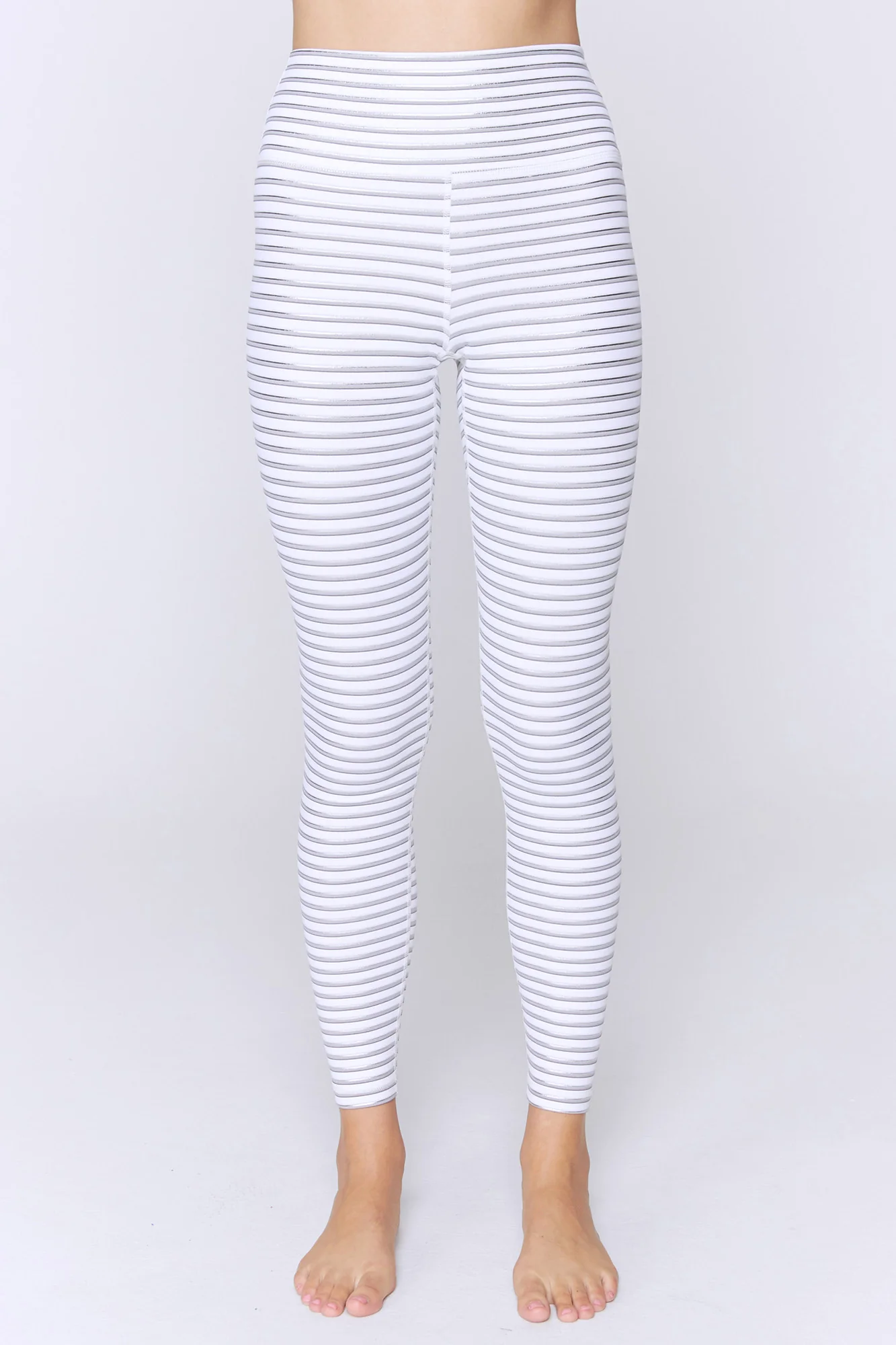 Striped High Waist Legging - Image 3