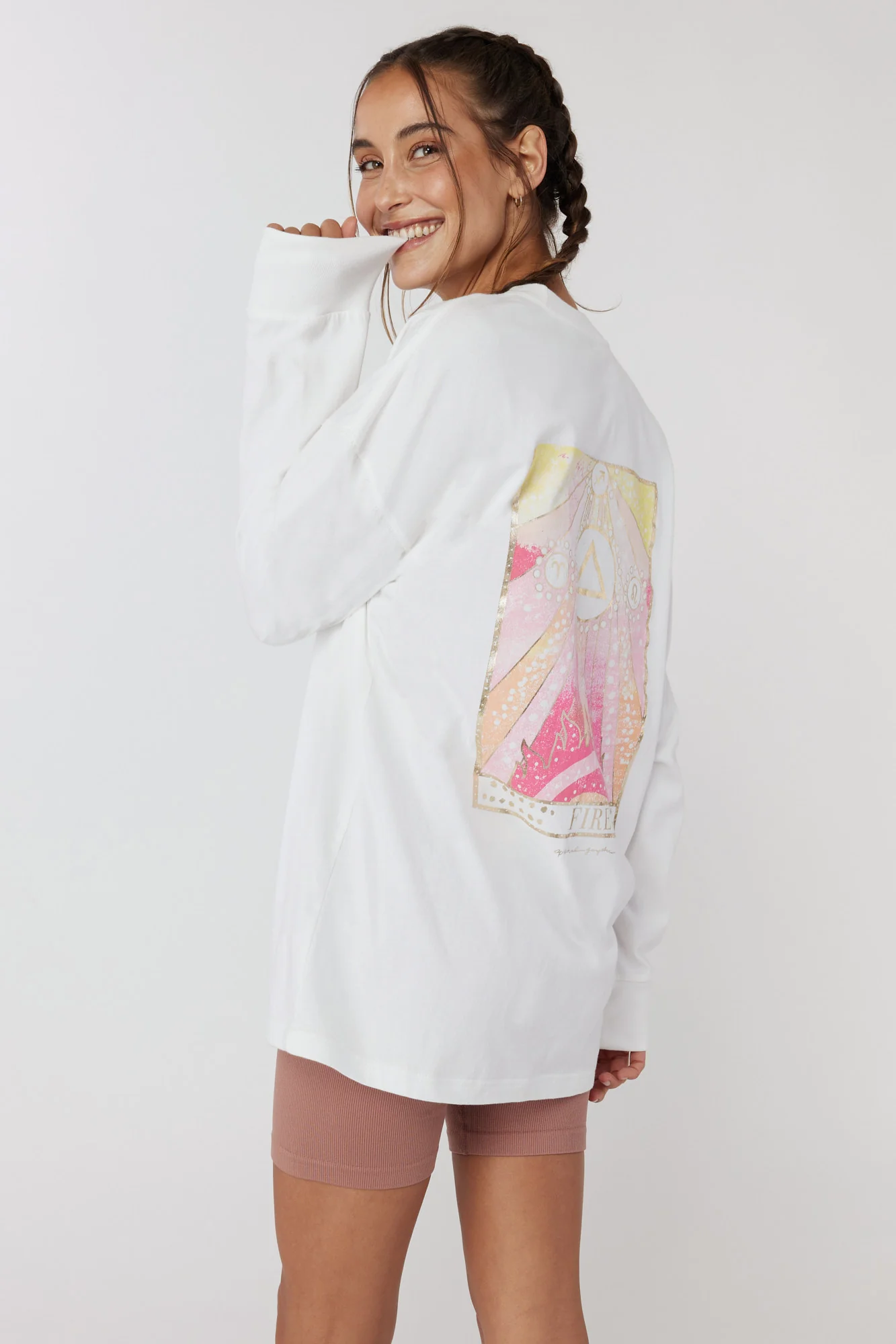 Fire Within Long Sleeve Tee - Image 2