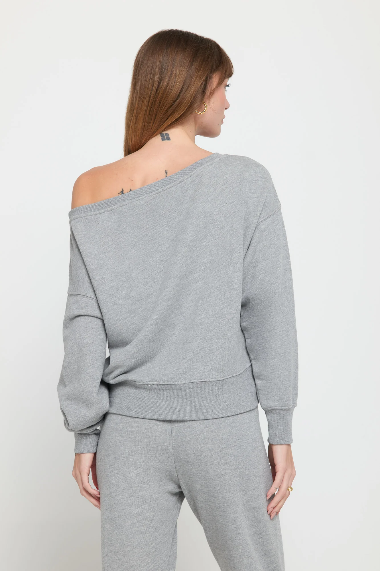 La Vida Off Shoulder Sweatshirt - Image 2