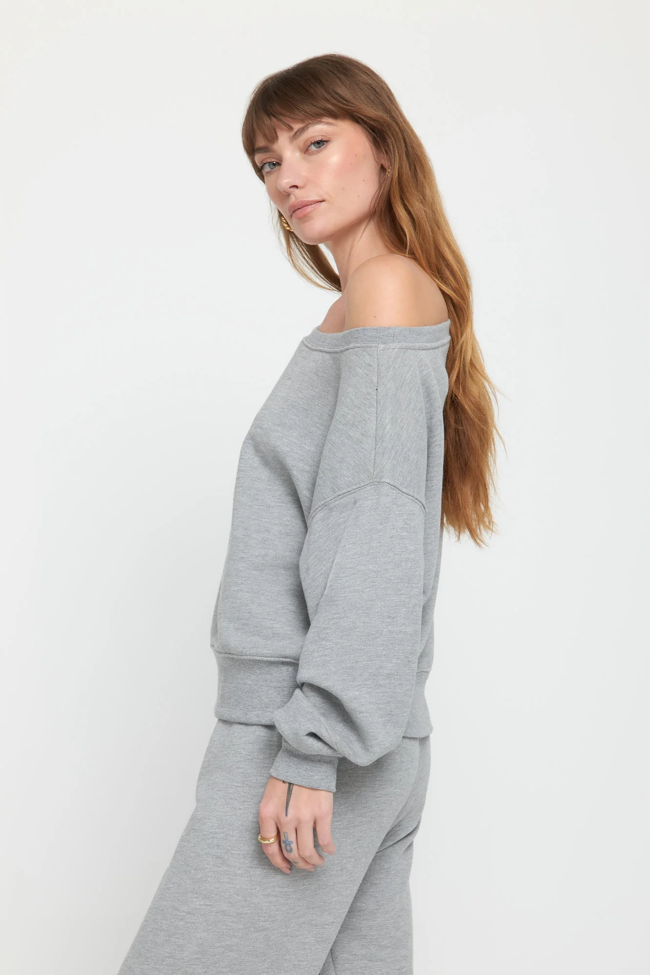 La Vida Off Shoulder Sweatshirt - Image 3