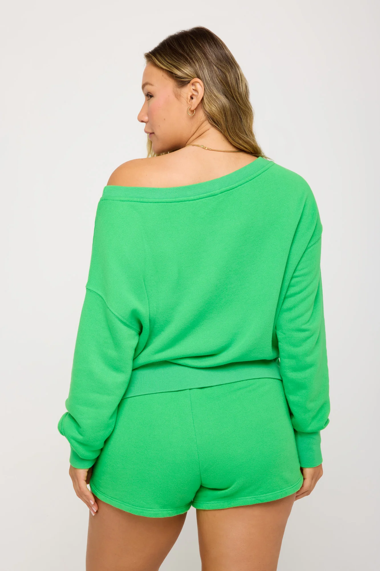 La Vida Off Shoulder Sweatshirt - Image 2