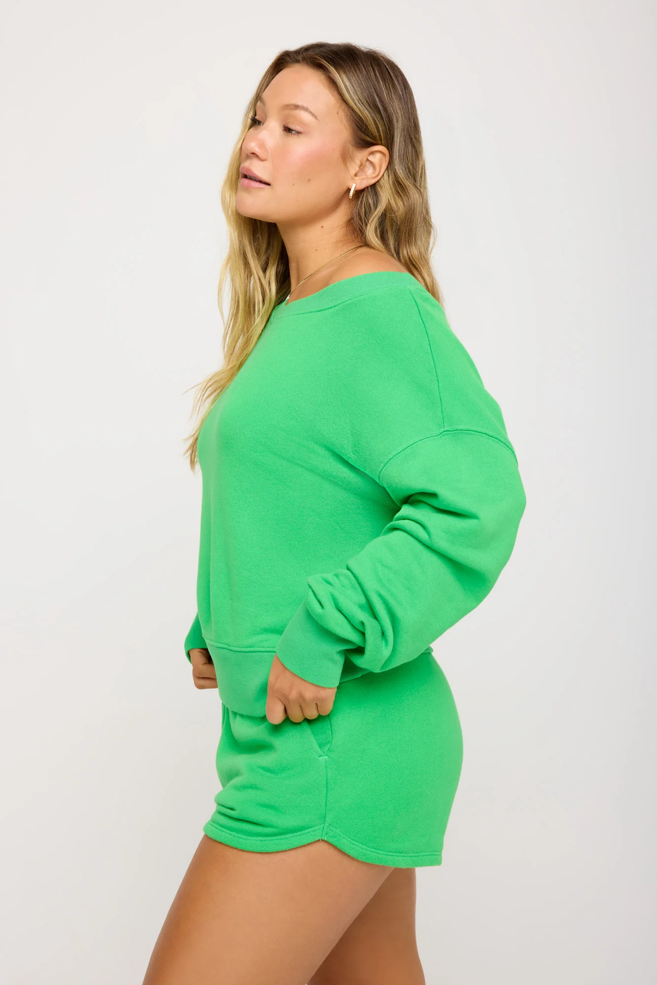 La Vida Off Shoulder Sweatshirt - Image 4