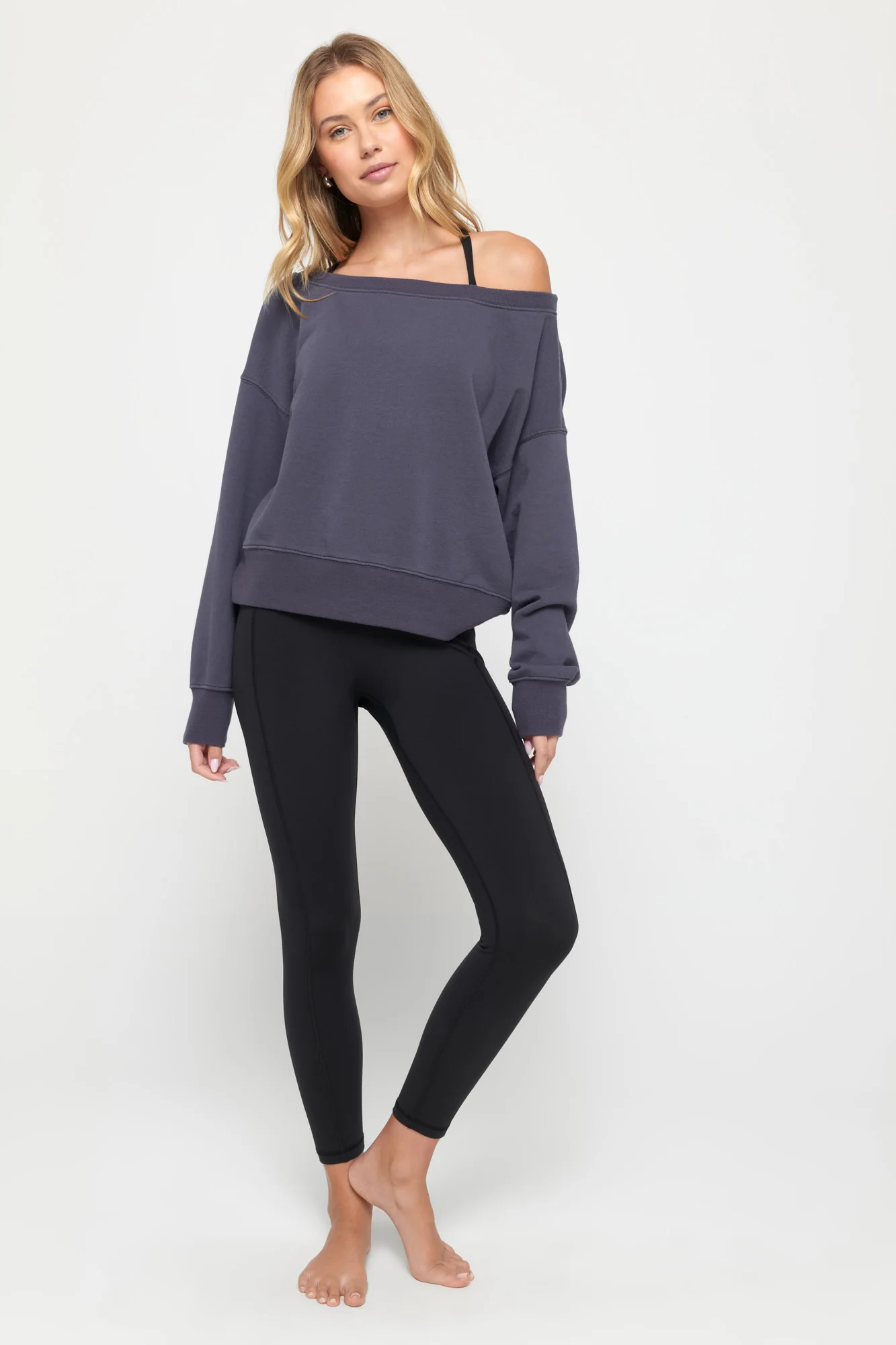 La Vida Off Shoulder Sweatshirt - Image 7