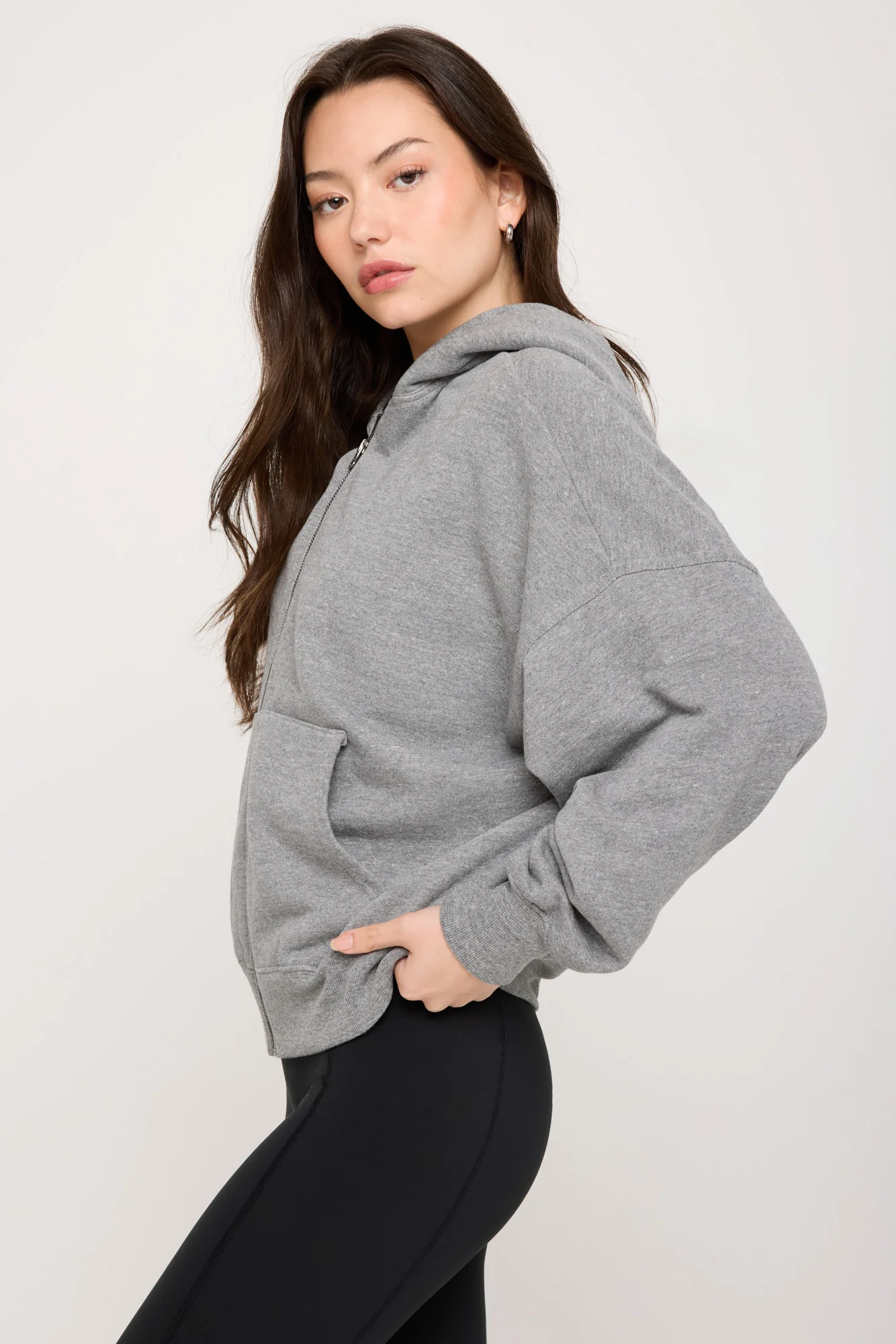 Ibby Oversized Zip Hoodie - Image 3