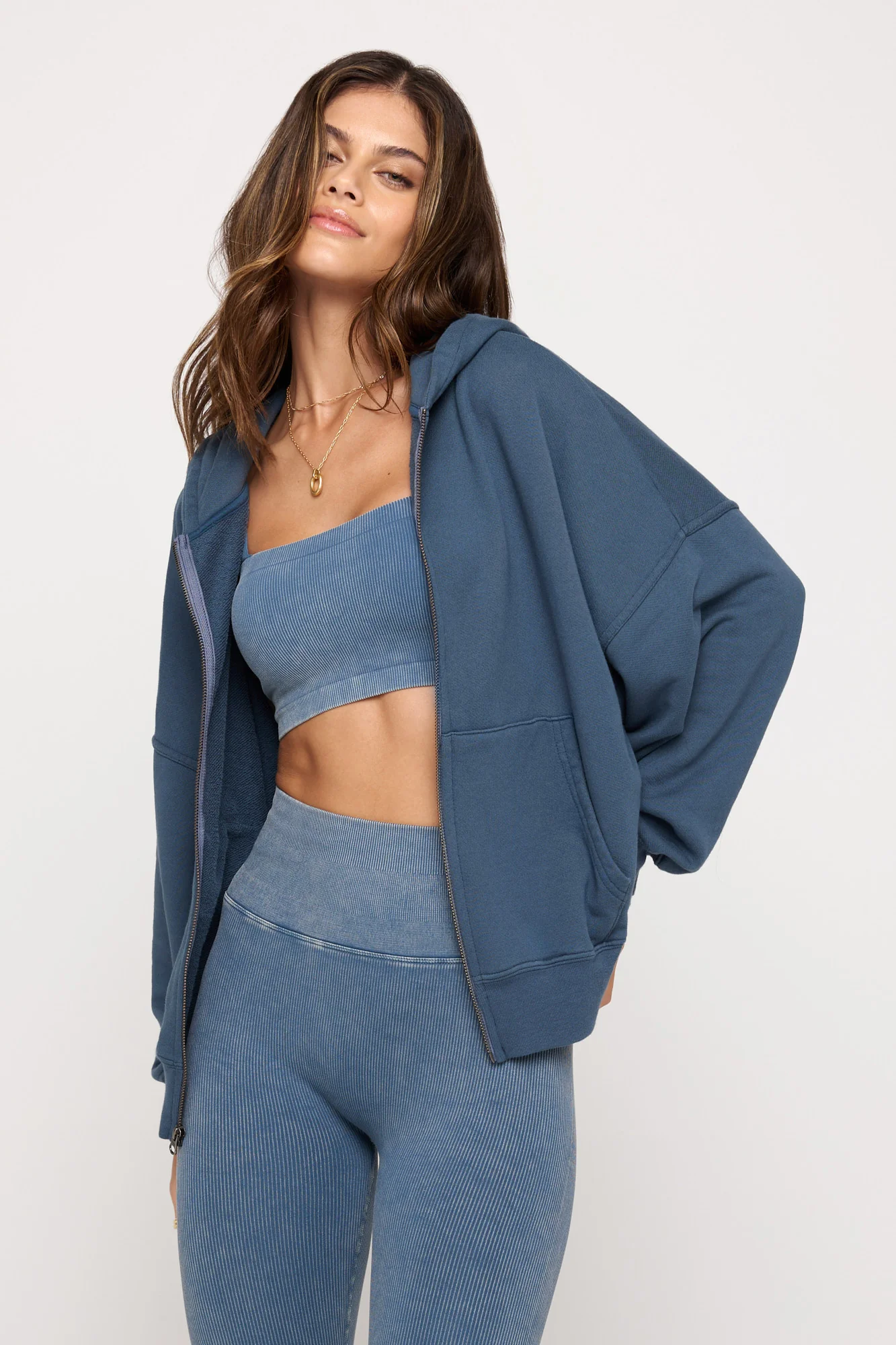 Ibby Oversized Zip Hoodie - Image 3