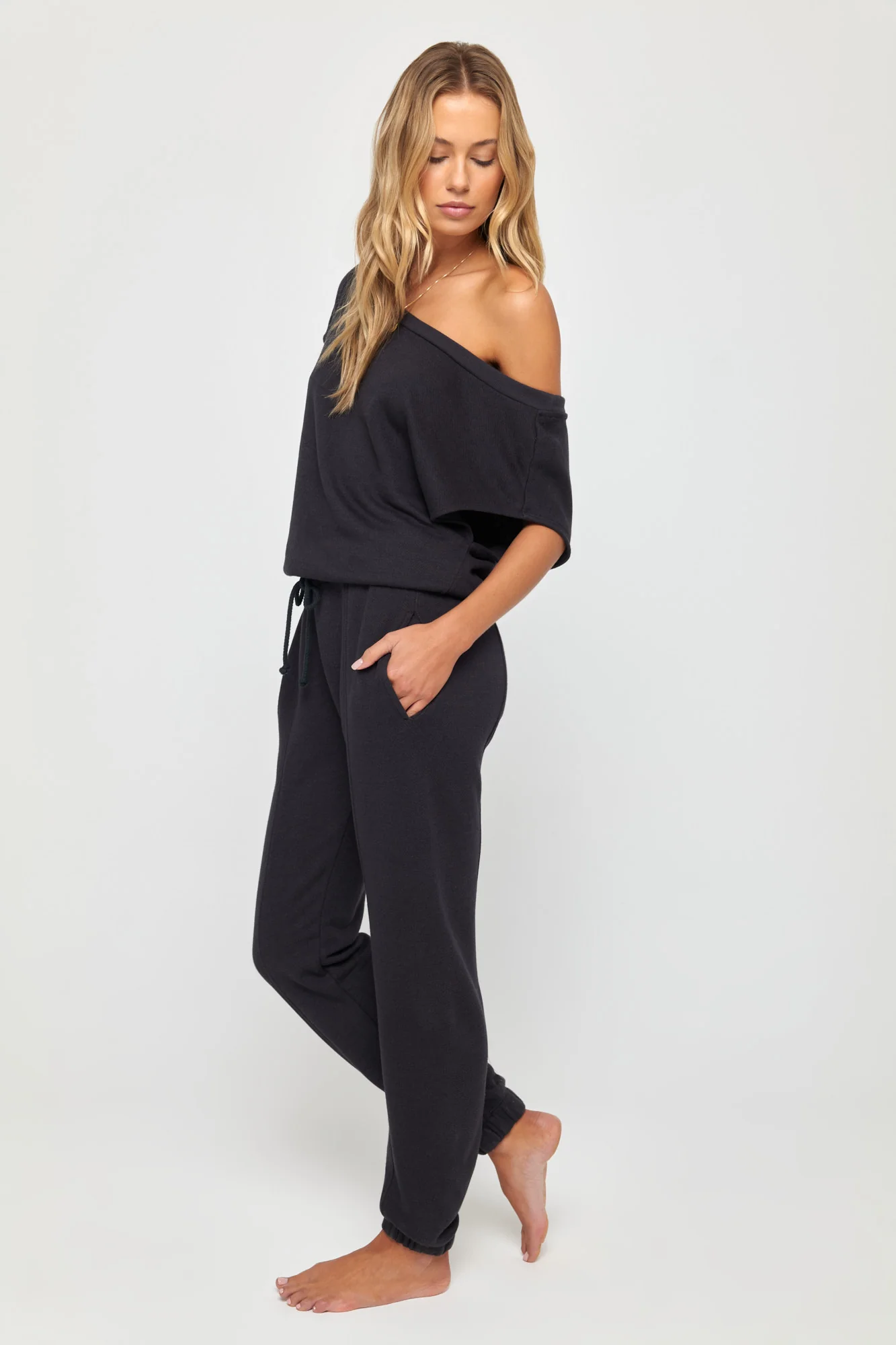 Shelly Off Shoulder Jumpsuit - Image 3