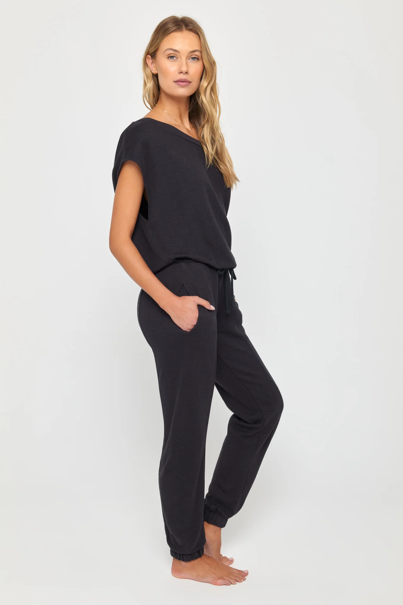 Shelly Off Shoulder Jumpsuit - Image 4