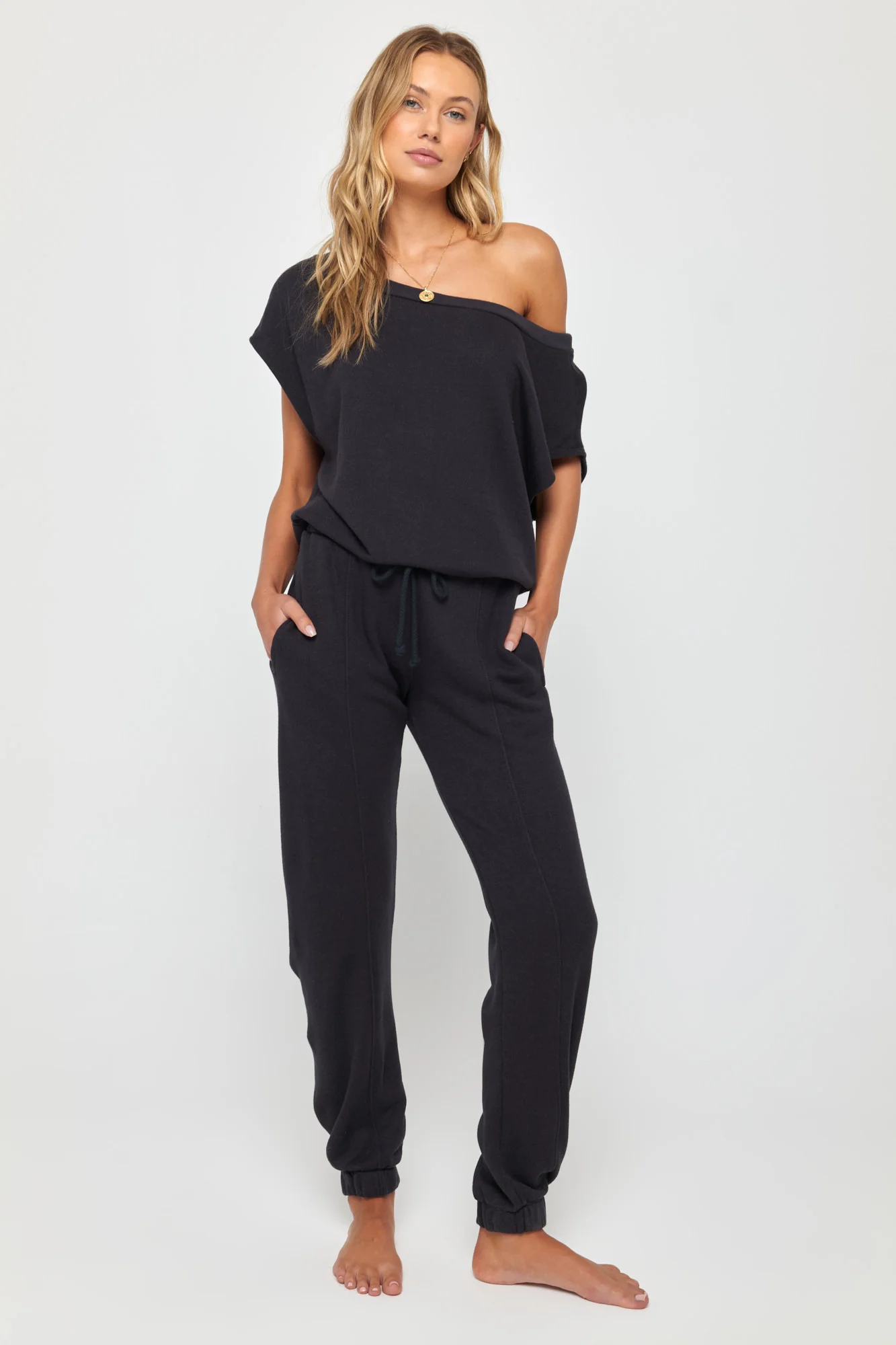 Shelly Off Shoulder Jumpsuit - Image 5