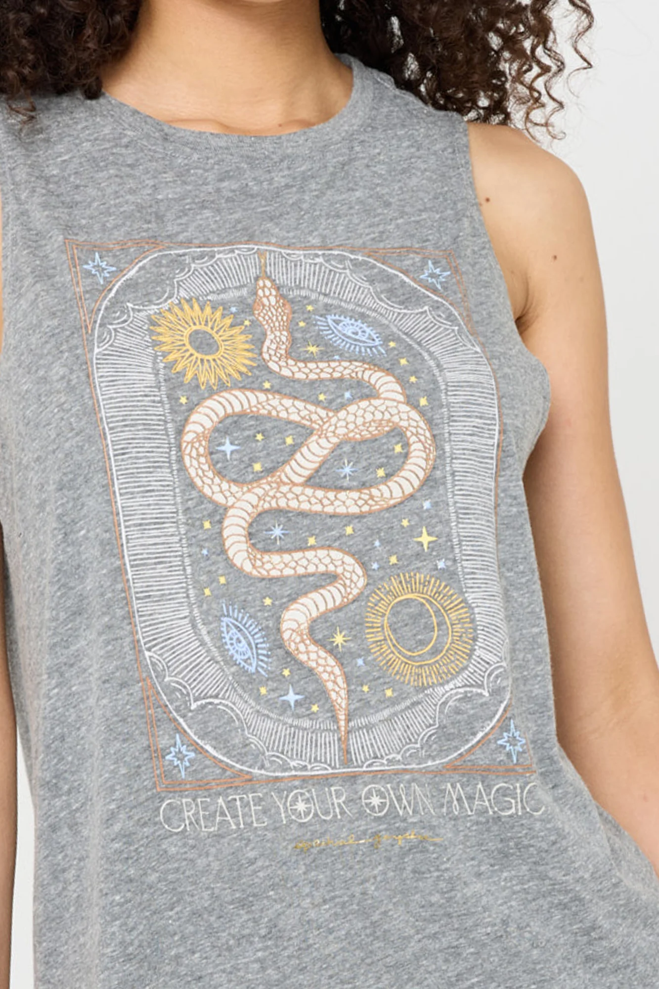 Magic Jade Muscle Tank - Image 2