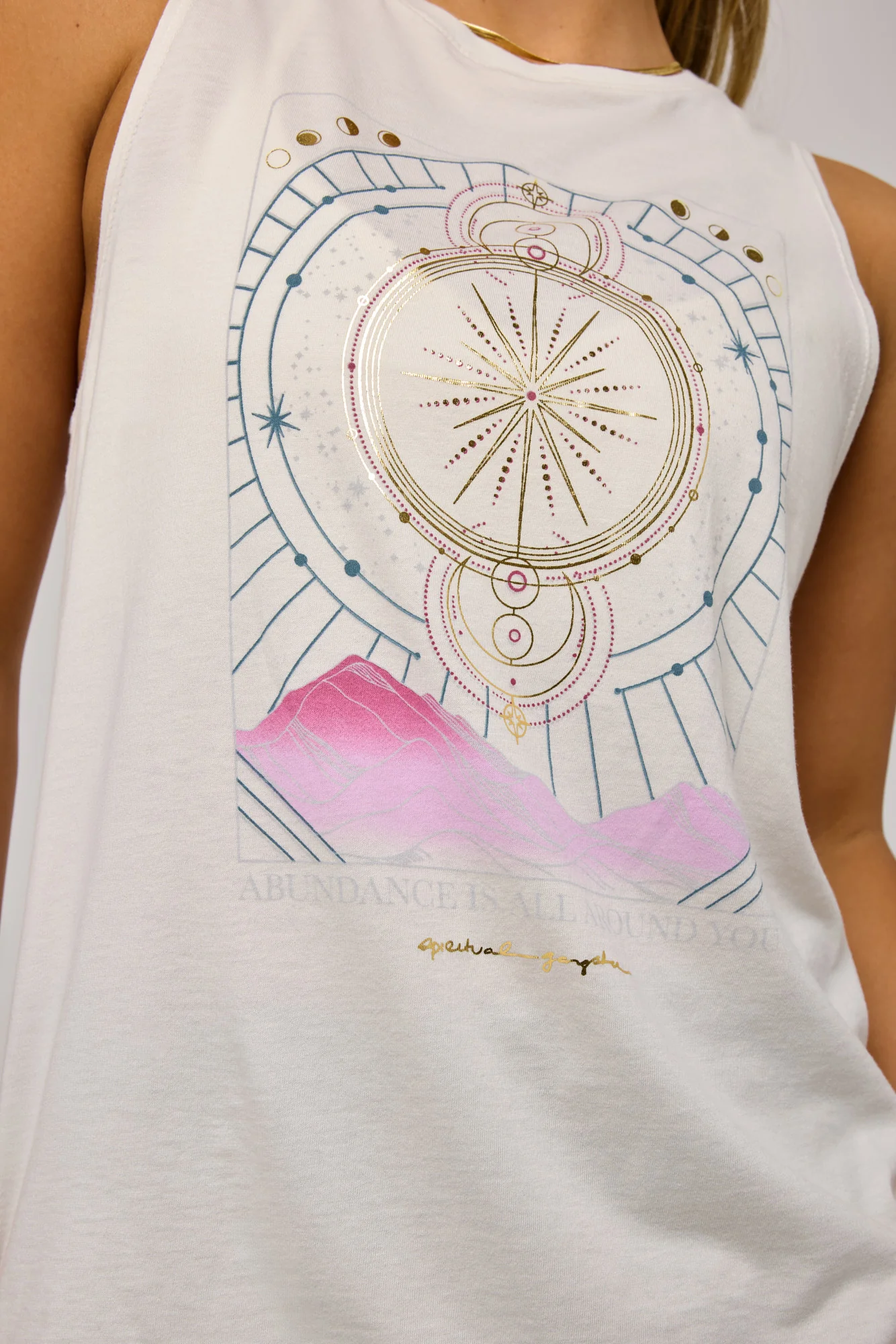 Abundance Jade Muscle Tank - Image 4