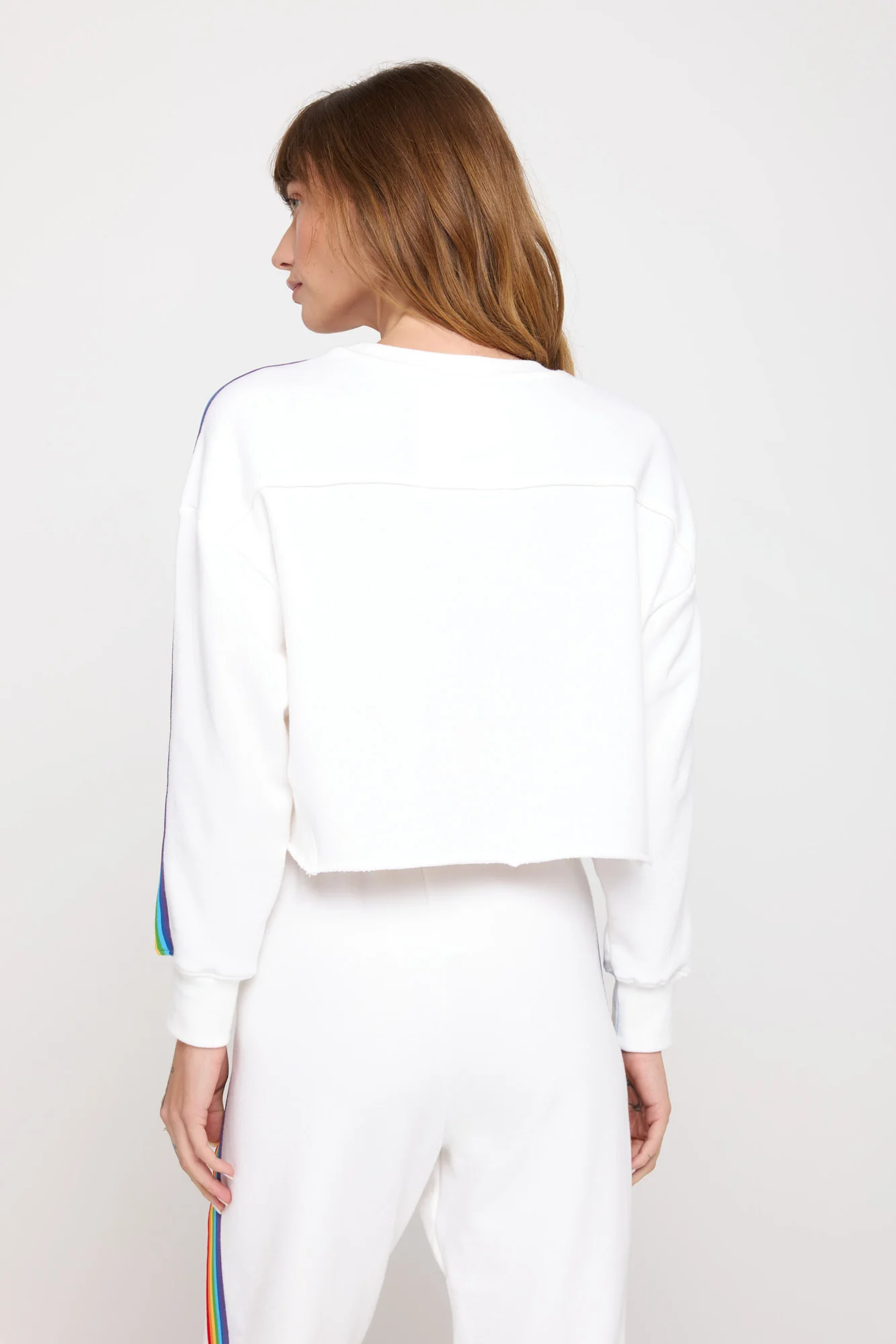 Rainbow Cropped Pullover - Image 7
