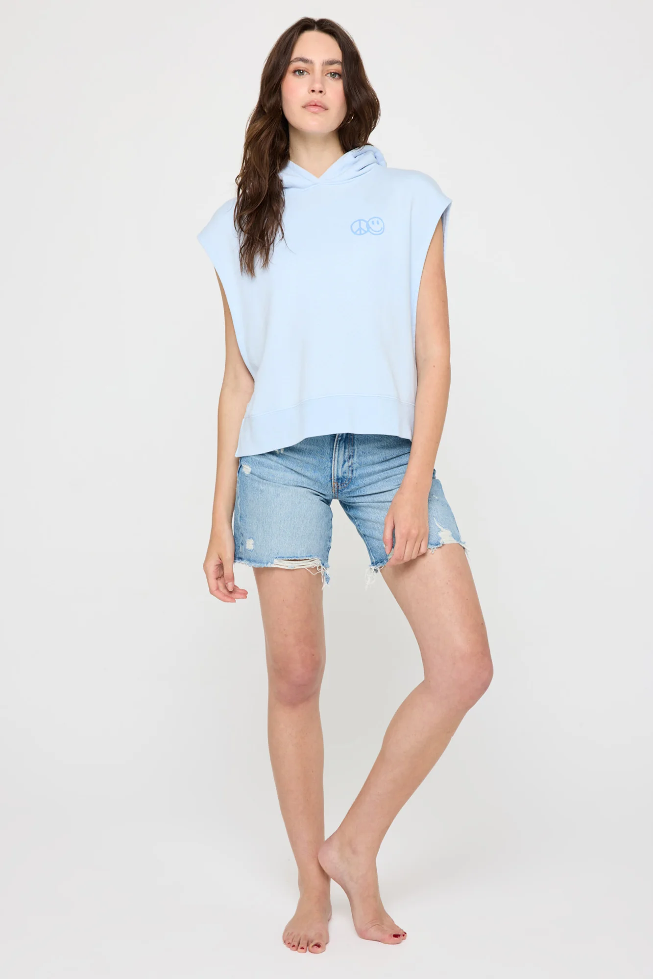 Haven Sleeveless Hoodie - Image 9