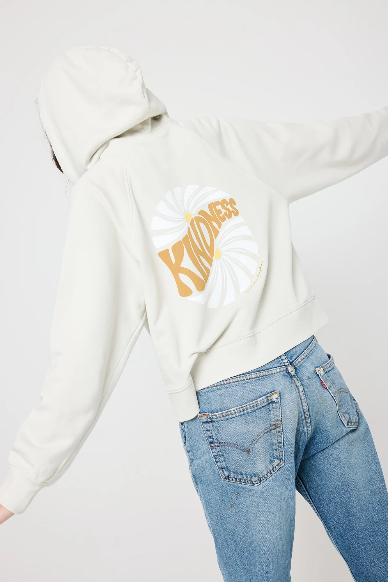 Kindness Everyday Zip Hoodie - Image 4