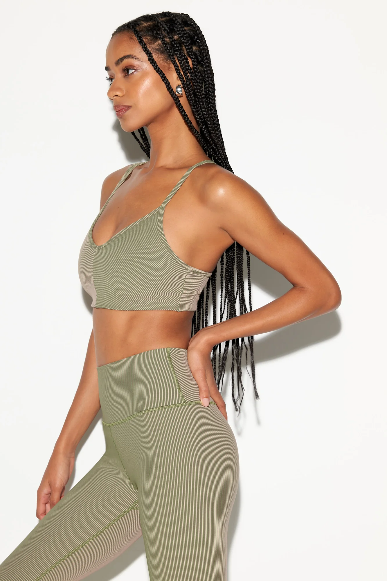 Mercury 2-Tone Longline Bra - Image 3