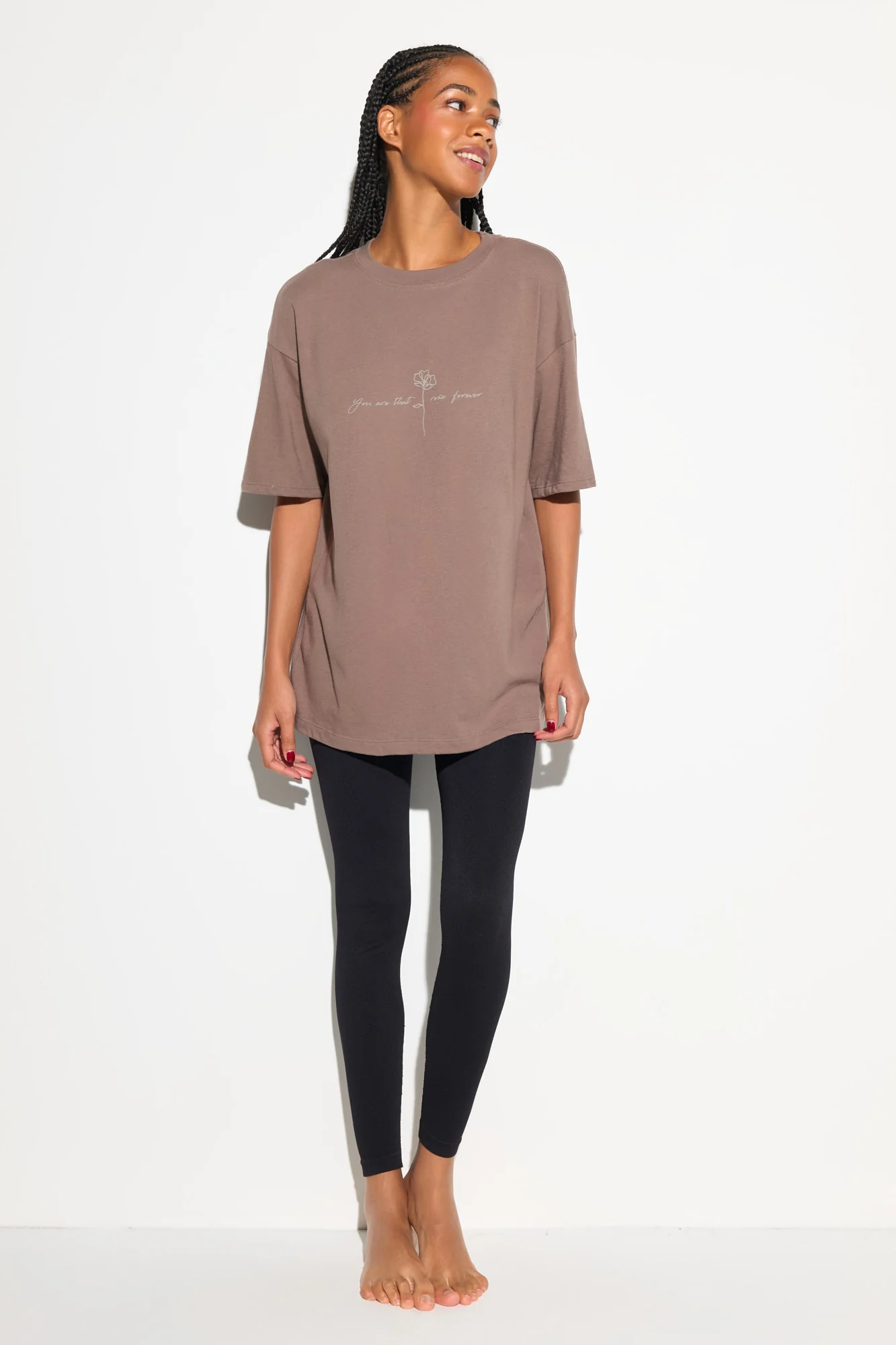 SG x Atticus That Rose Boyfriend Tee - Image 10