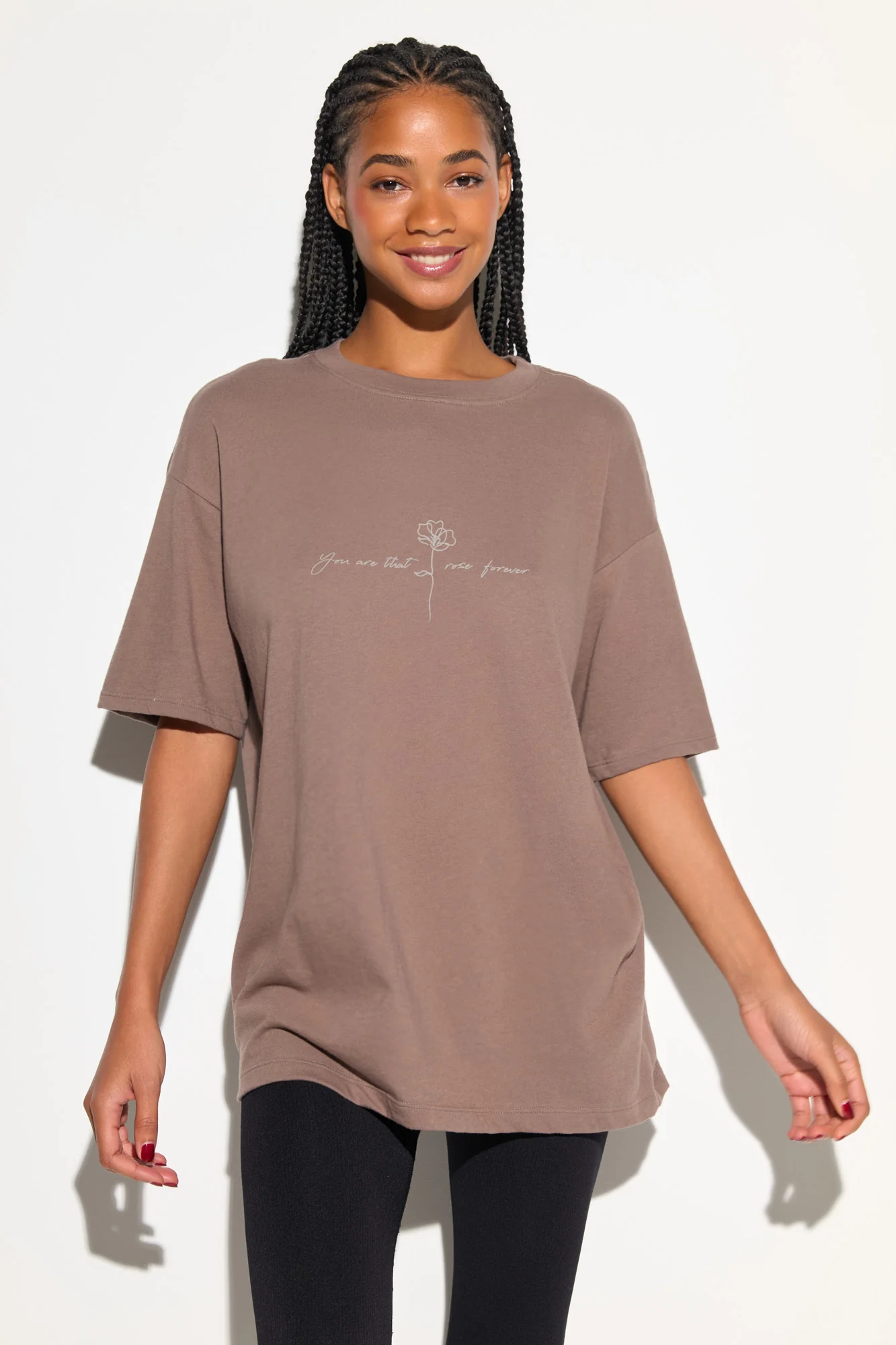 SG x Atticus That Rose Boyfriend Tee - Image 4
